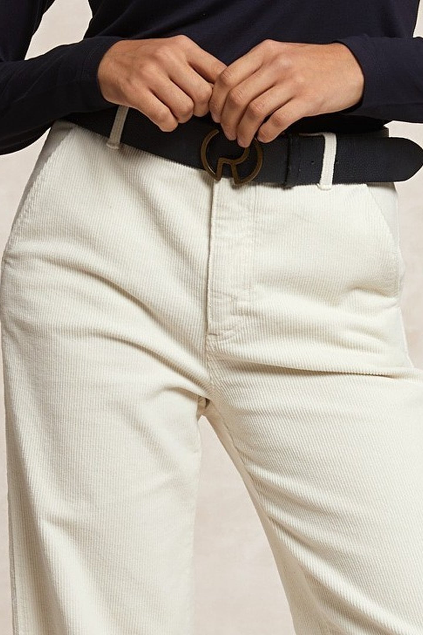 PANT WIDE LEG BEIGE 1