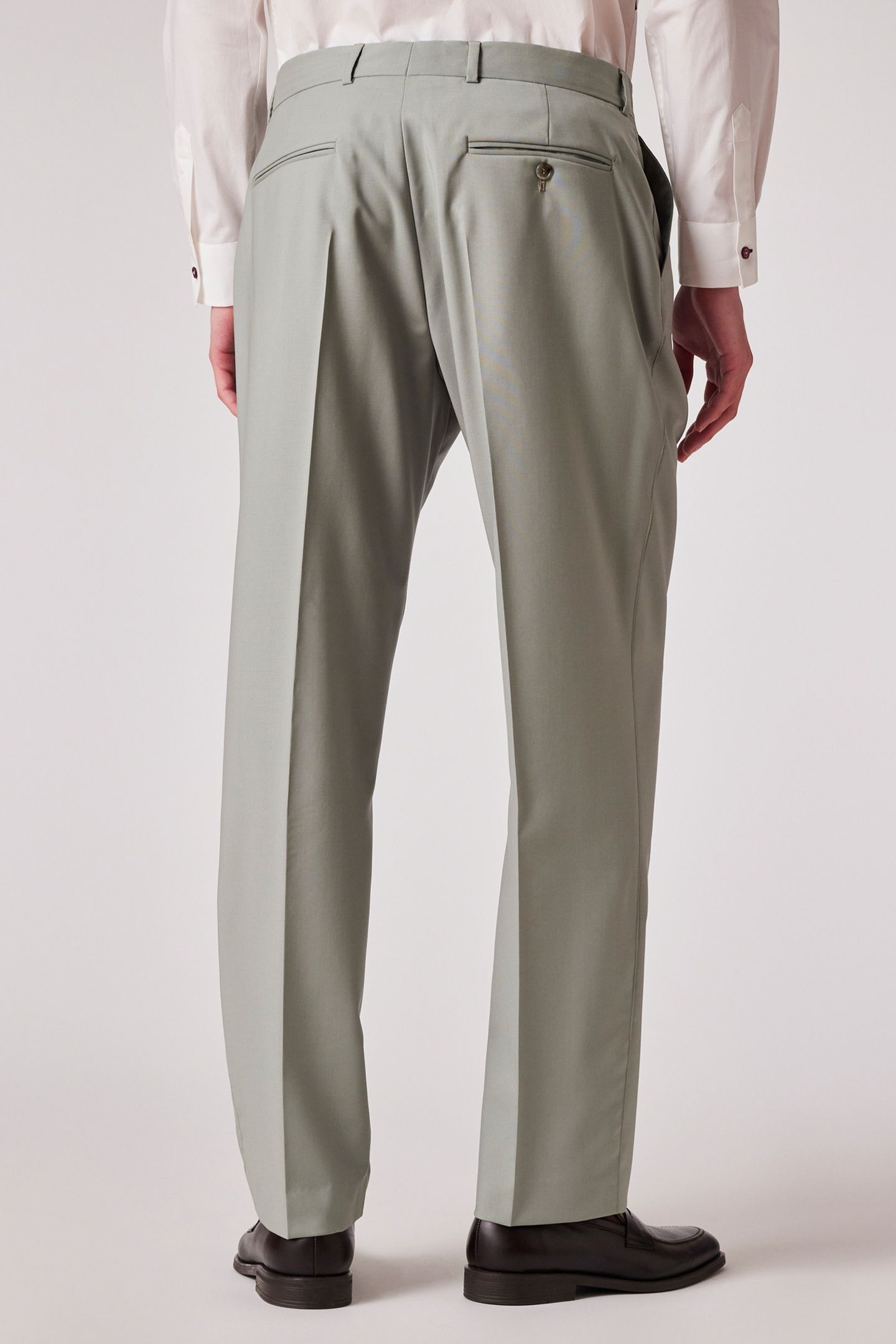 MENS TROUSER LT GREYISH GREEN 6