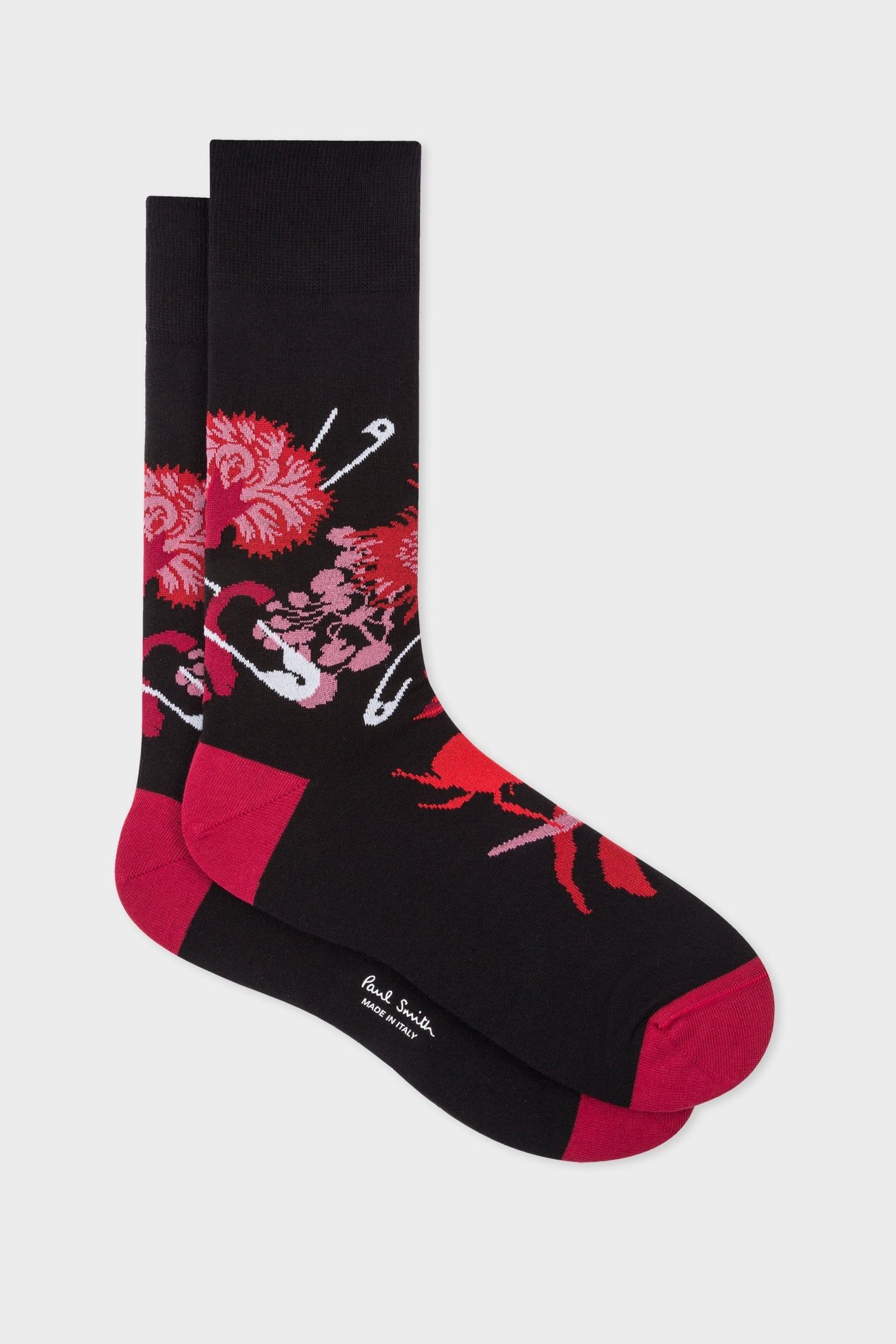 MEN SOCK MARIO BEETLE BLACK 1