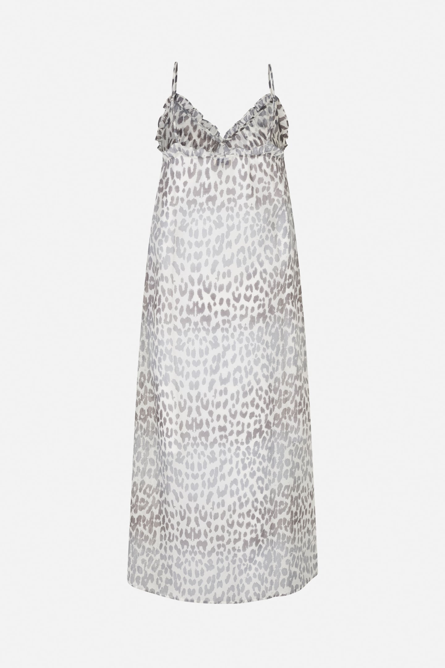ALVINE DRESS GREY OFFICE LEOPARD 4