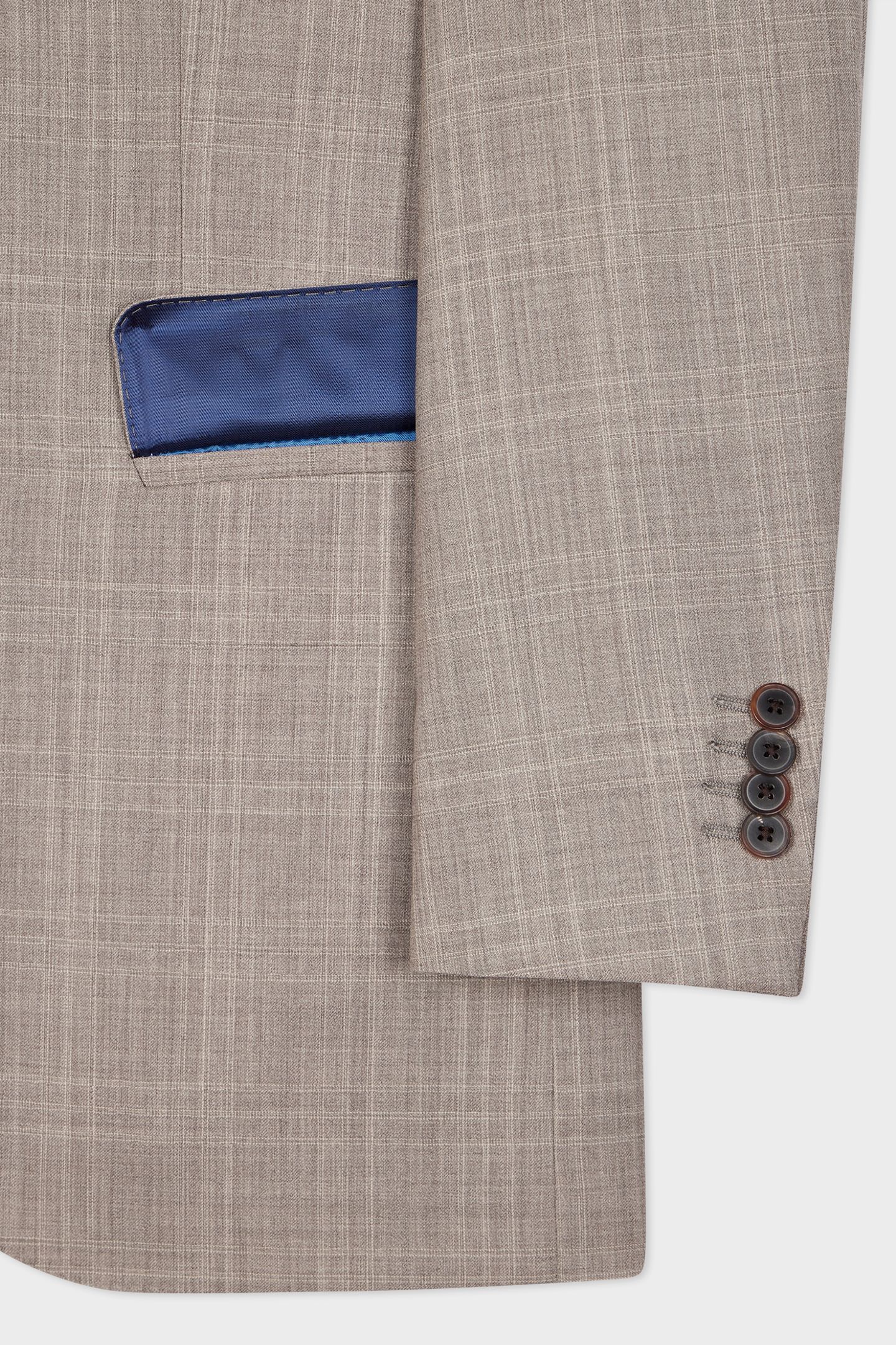 MENS 2 BUTTON SUIT GREY BEIGE 8