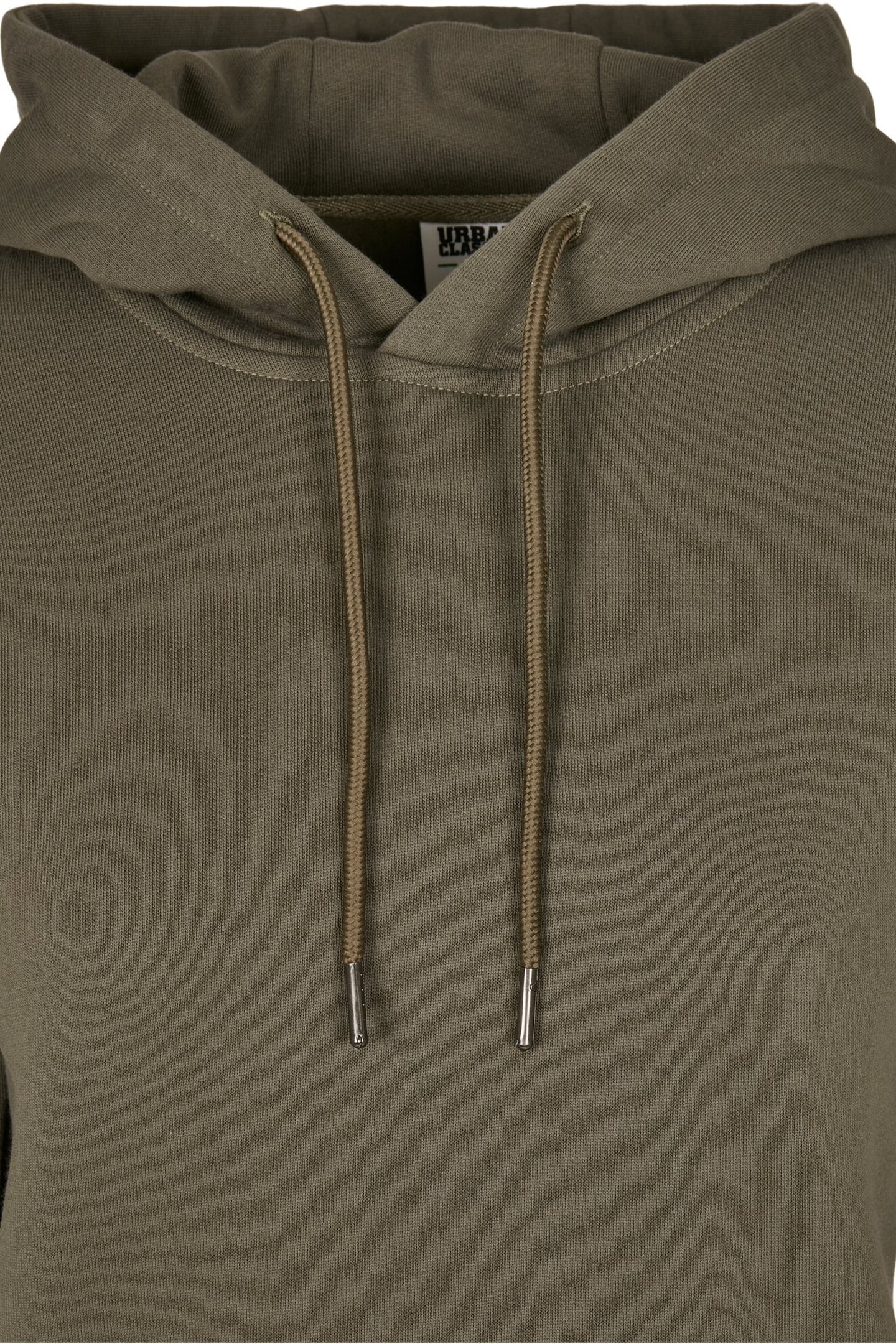 LADIES ESSENTIALS HOODY OLIVE 8