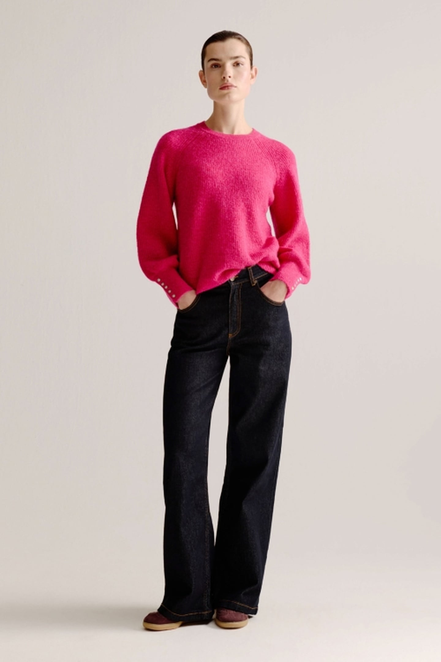 LOTJE SWEATER FUCHSIA 1