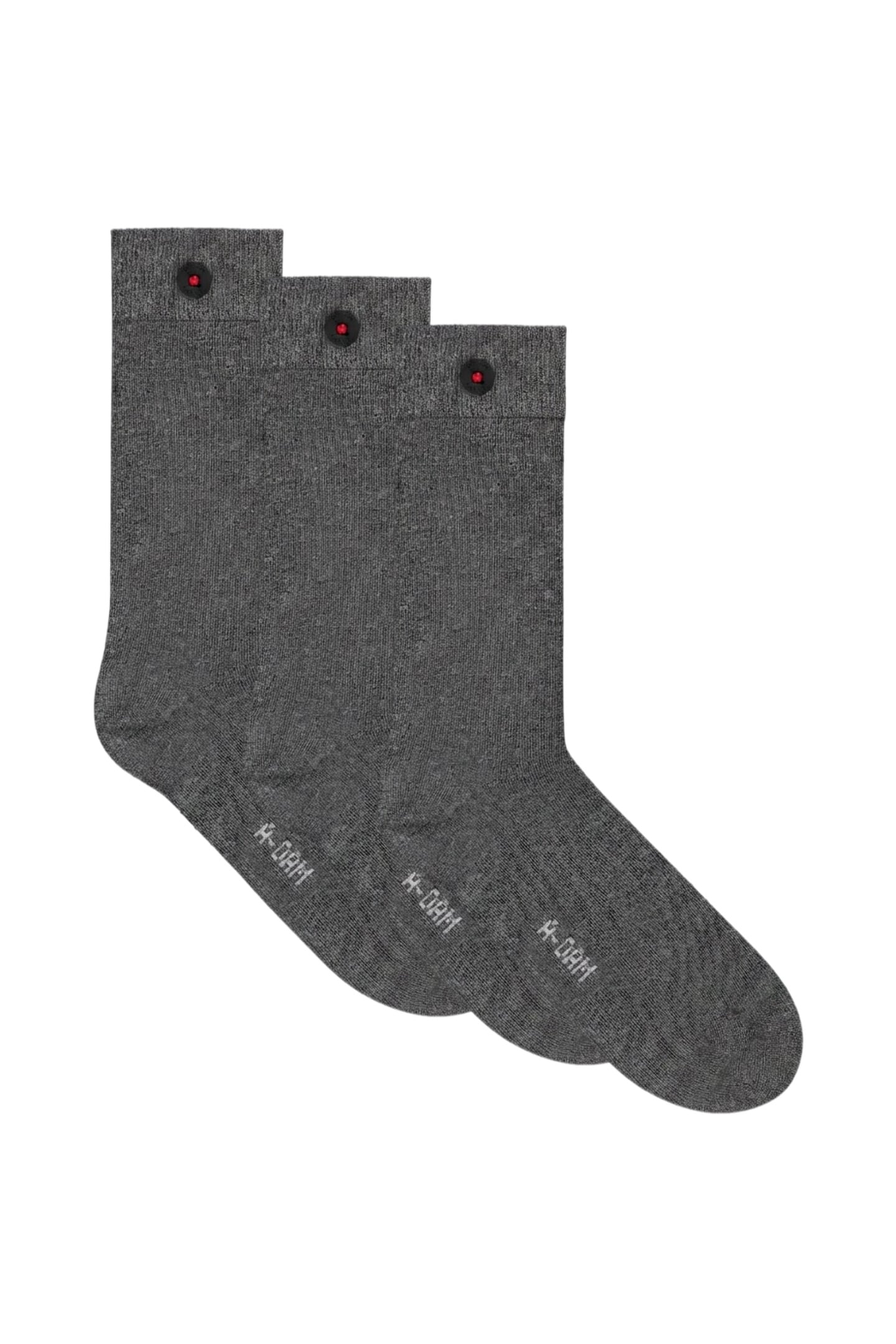 A-DAM 3-PACK CASUAL SOCKS WOUTER NINE IRON 1