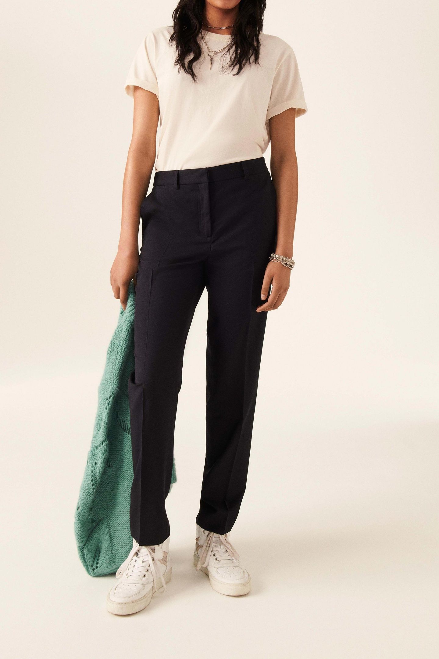 SKINNY TROUSERS MARINE 4
