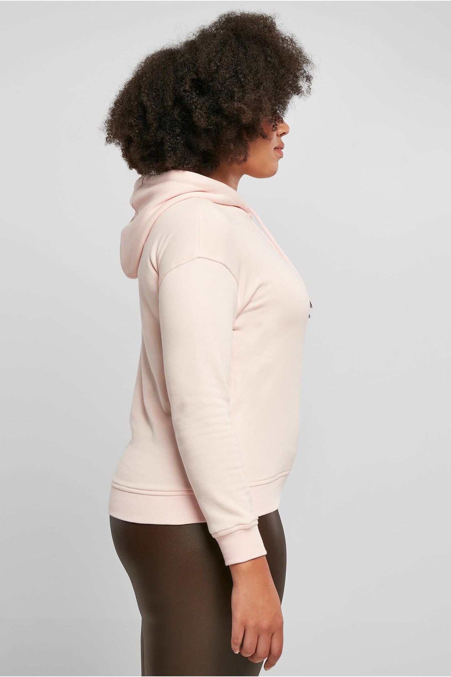 LADIES ESSENTIALS HOODY PINK 7