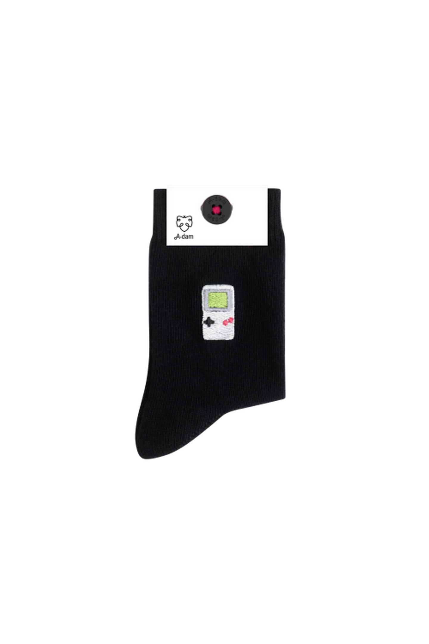 A-DAM 3-PACK CASUAL SOCKS KIDS DEAN A-DAM BLACK 2