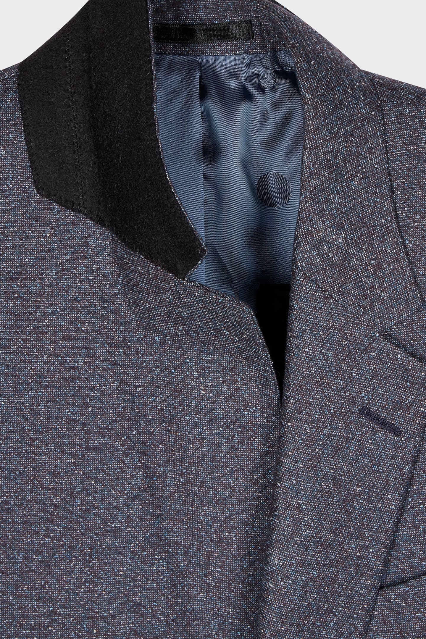 MENS TAILORED FIT 2 BUTTON SUIT SMOKE 5