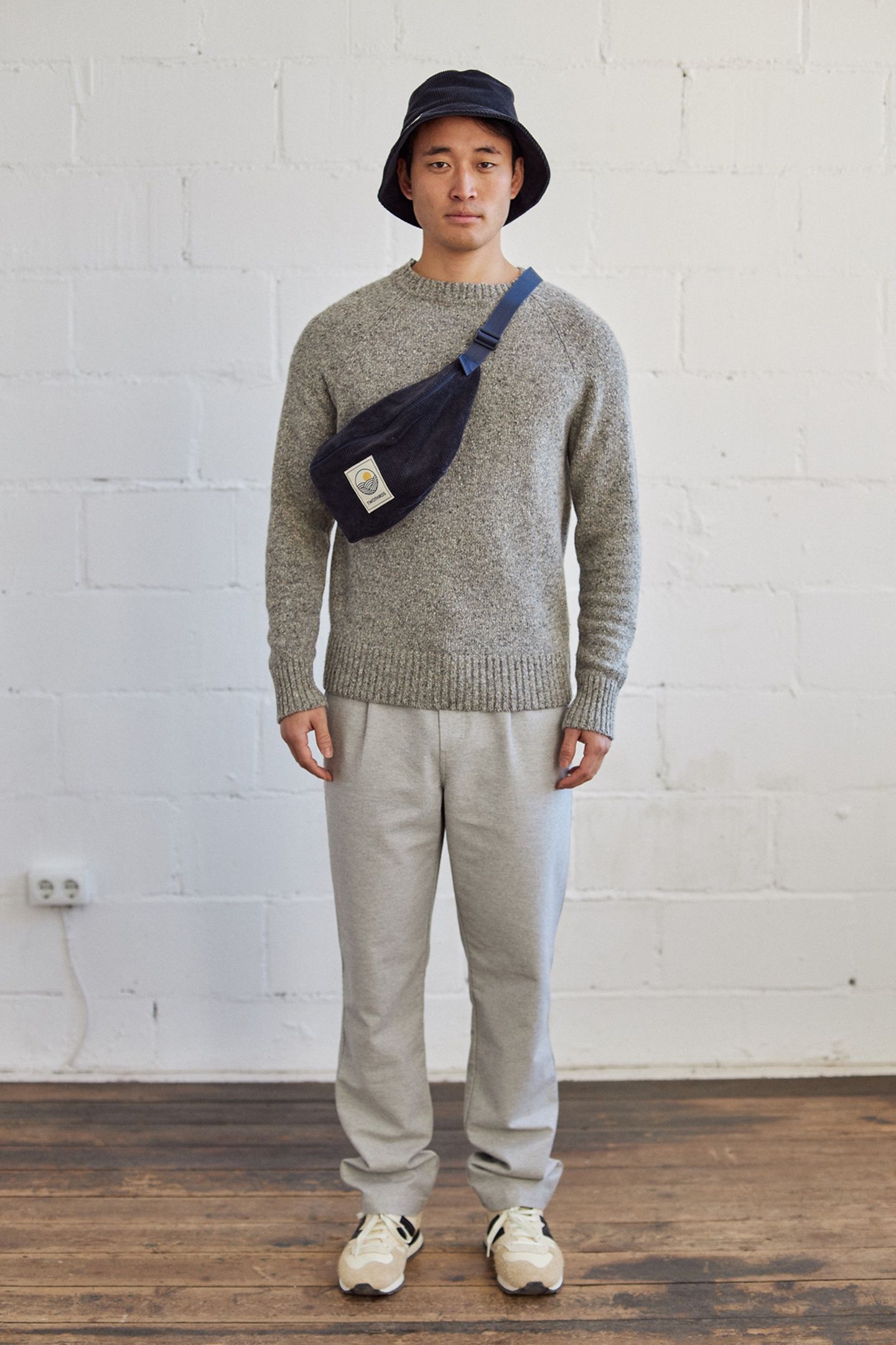KEFALONIA KNIT MELANGE GREY MULTICOLOUR NEPS 2