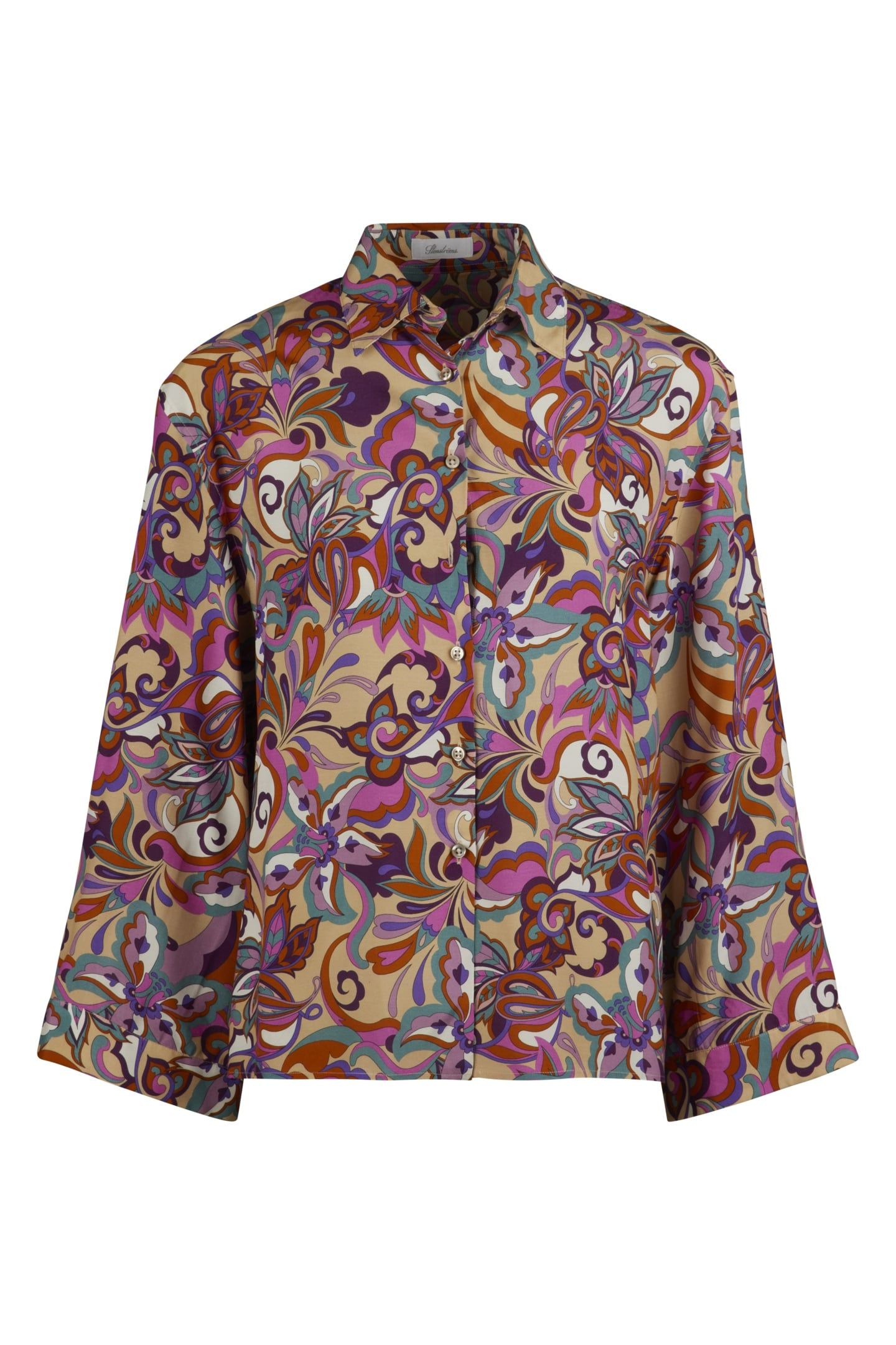 EDDA SHIRT BEIGE PATTERN 1