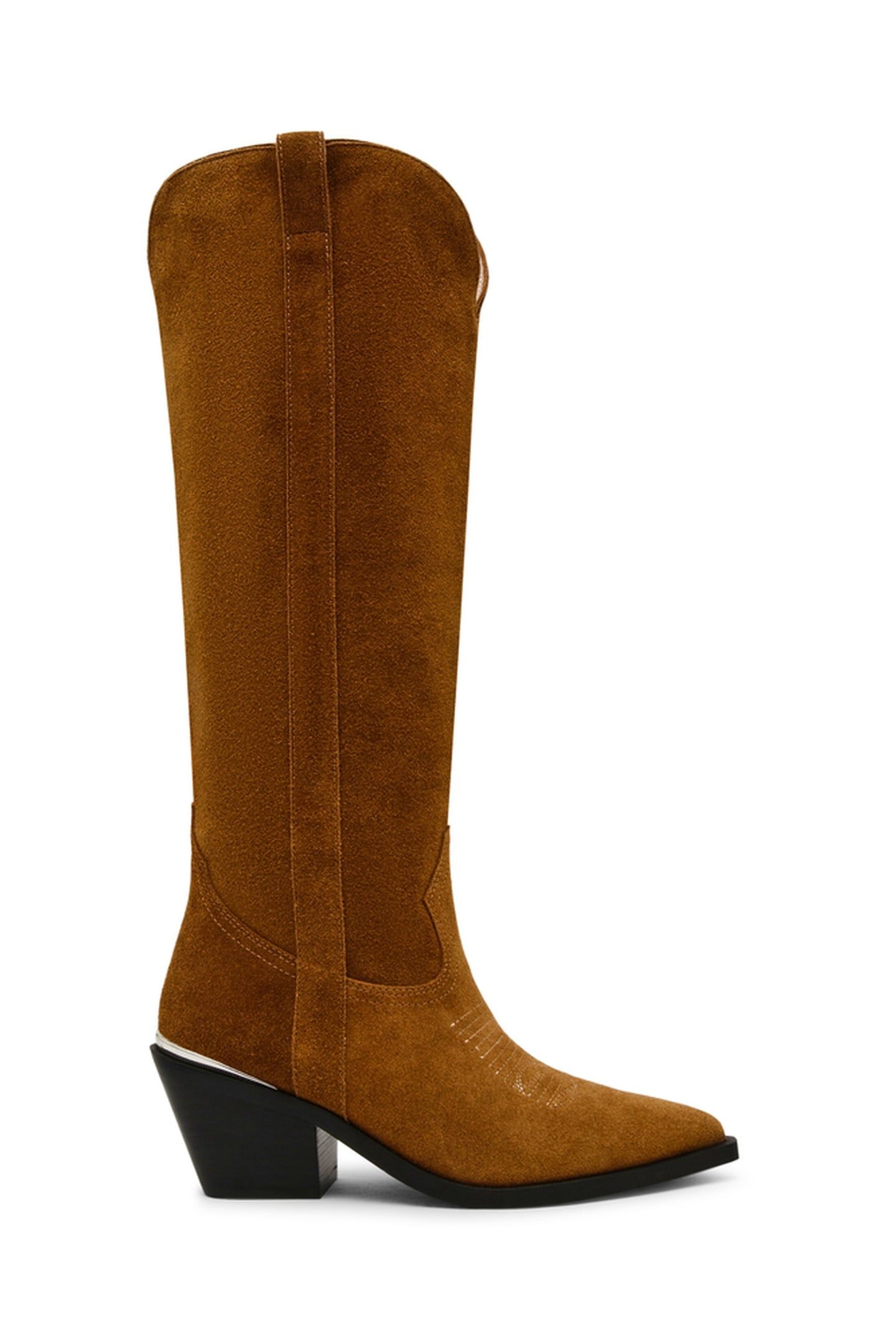 SPIRAL BOOTS TAN SUEDE 1