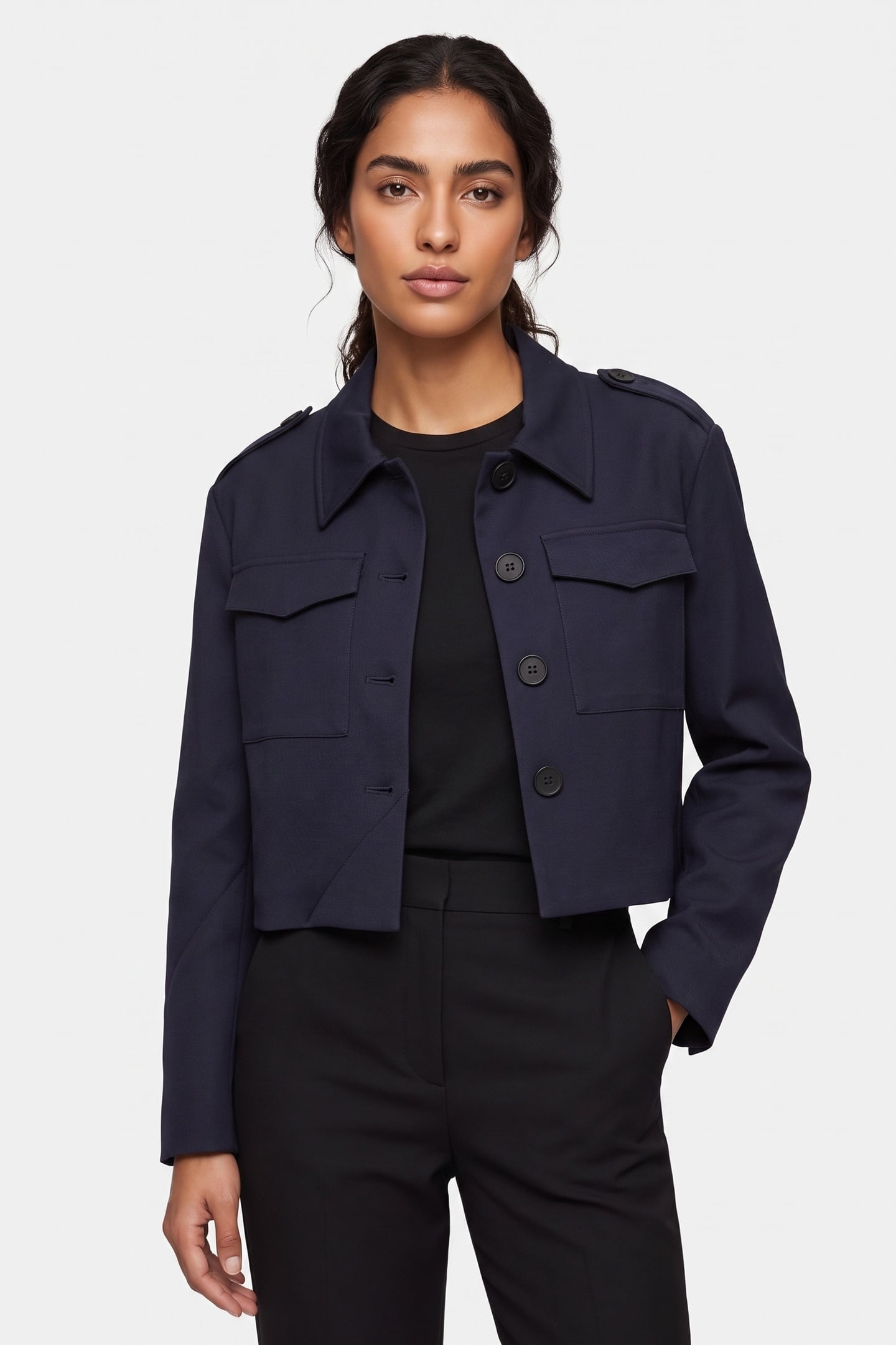 SNOW JACKET BLUE 1