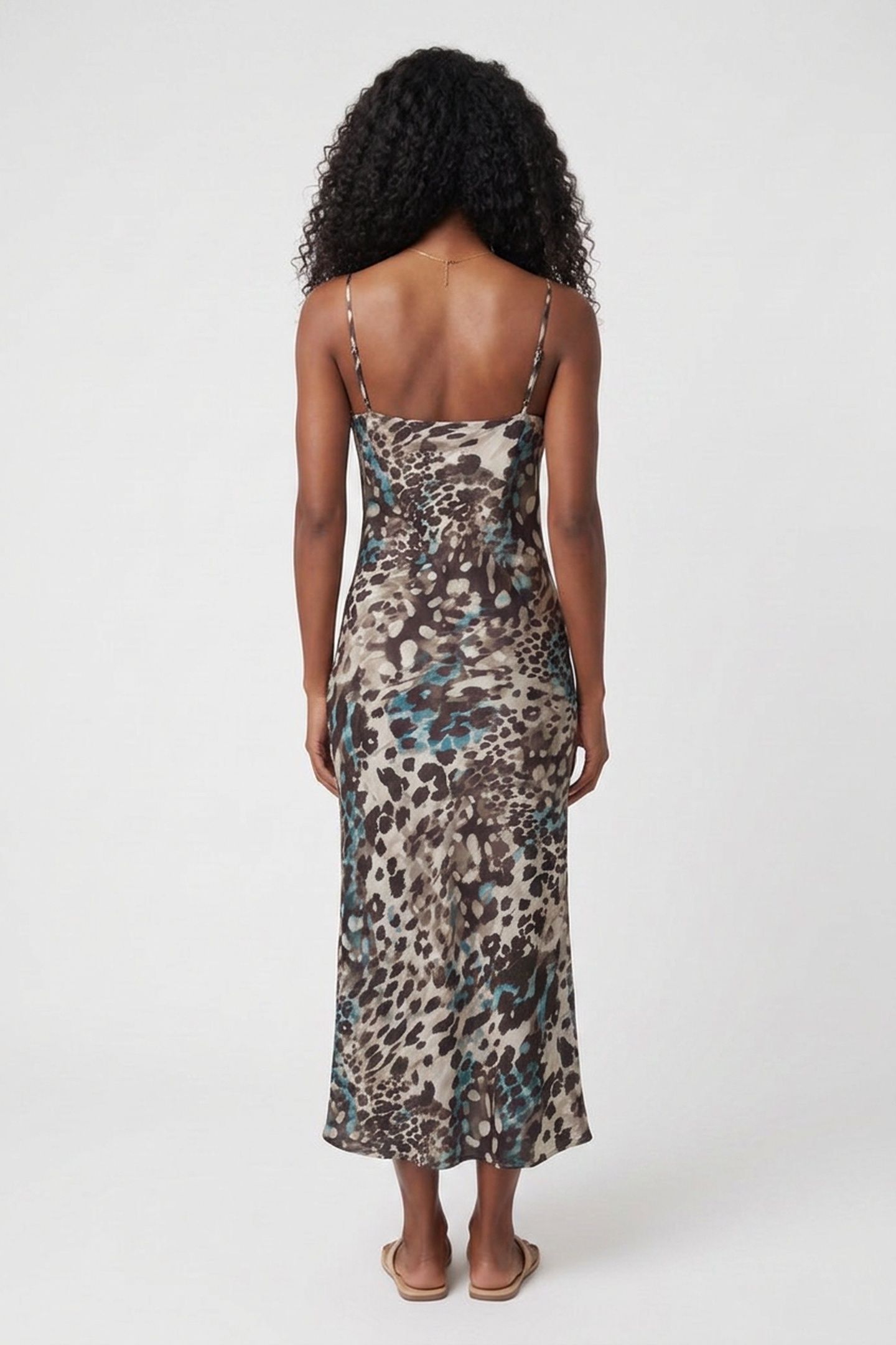 NEW AKILINA DRESS AQUARELLE LEOPARD PR 2