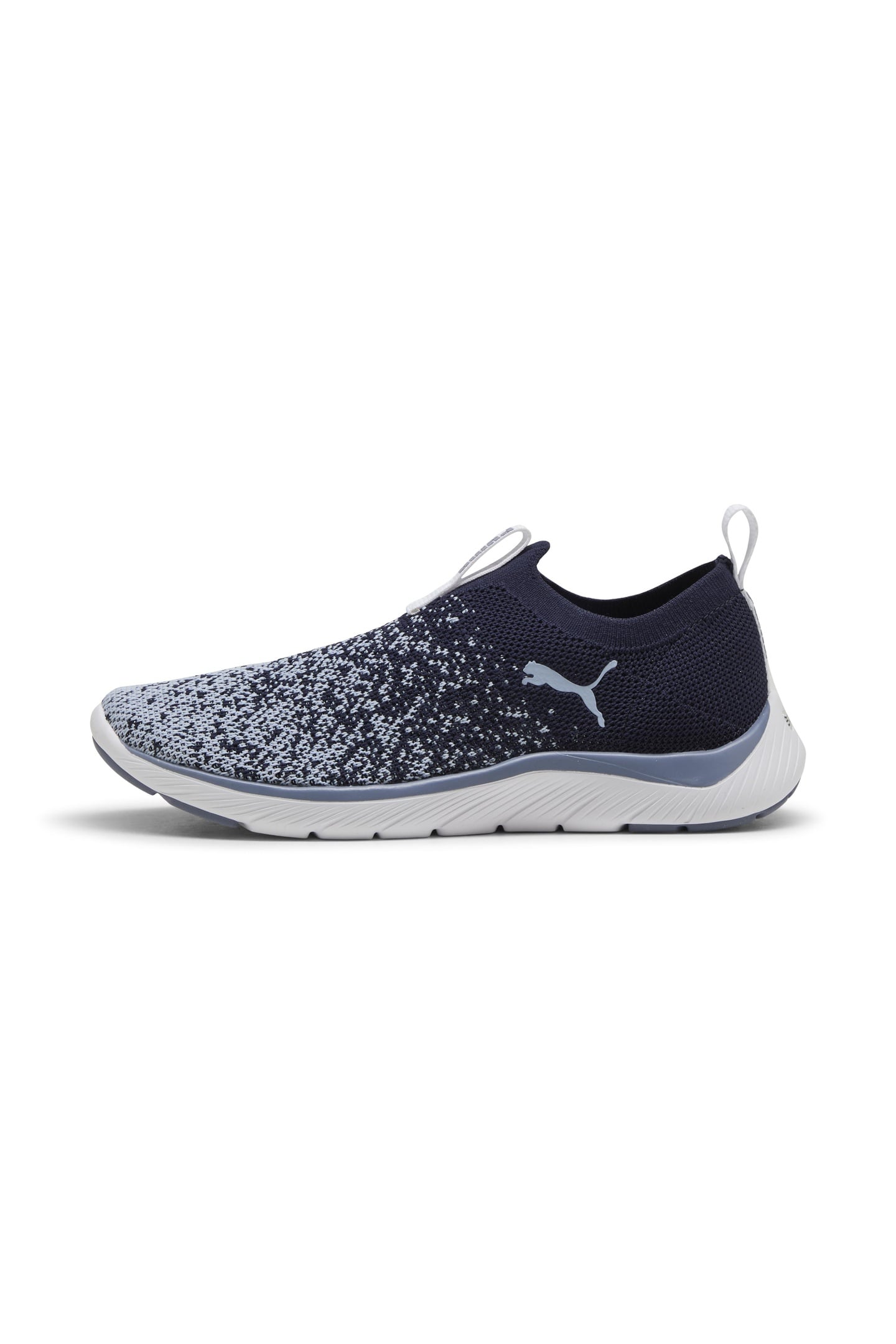 SOFTRIDE REMI SLIP-ON KNIT NAVY-SNOW MOUNTAIN BLUE-GRAY SKY 5