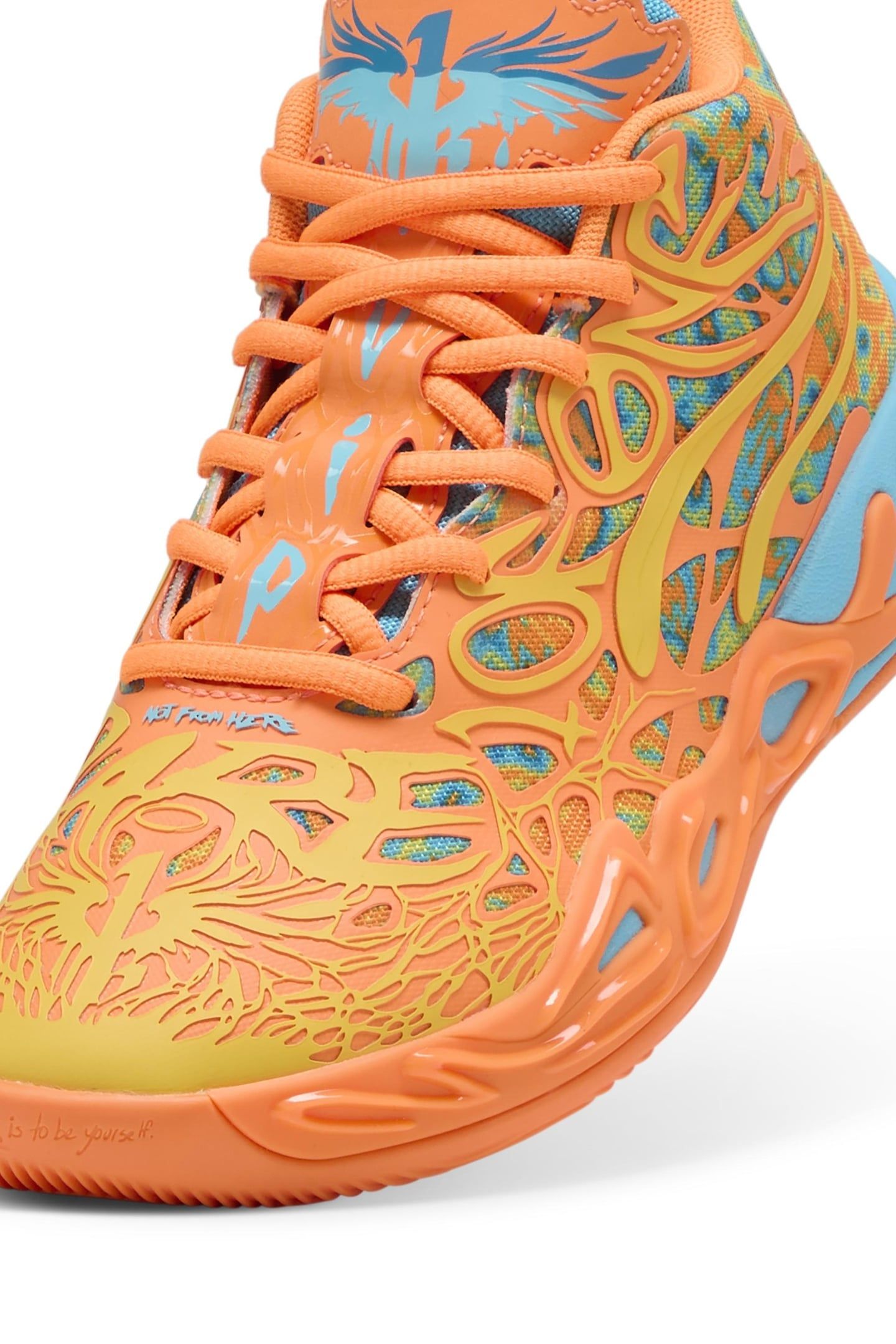 UNISEX MB.04 GRAFFITI JUNIOR BRIGHT AQUA-HEAT FIRE 2