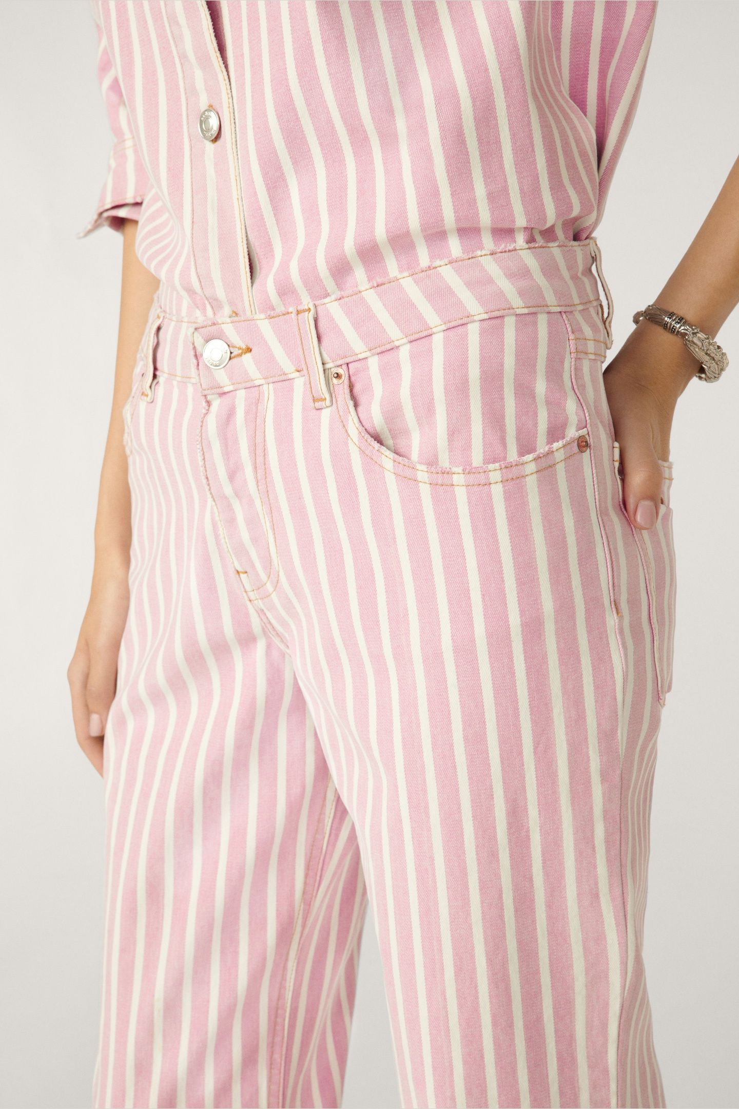 WIDE TROUSERS ROSE 5