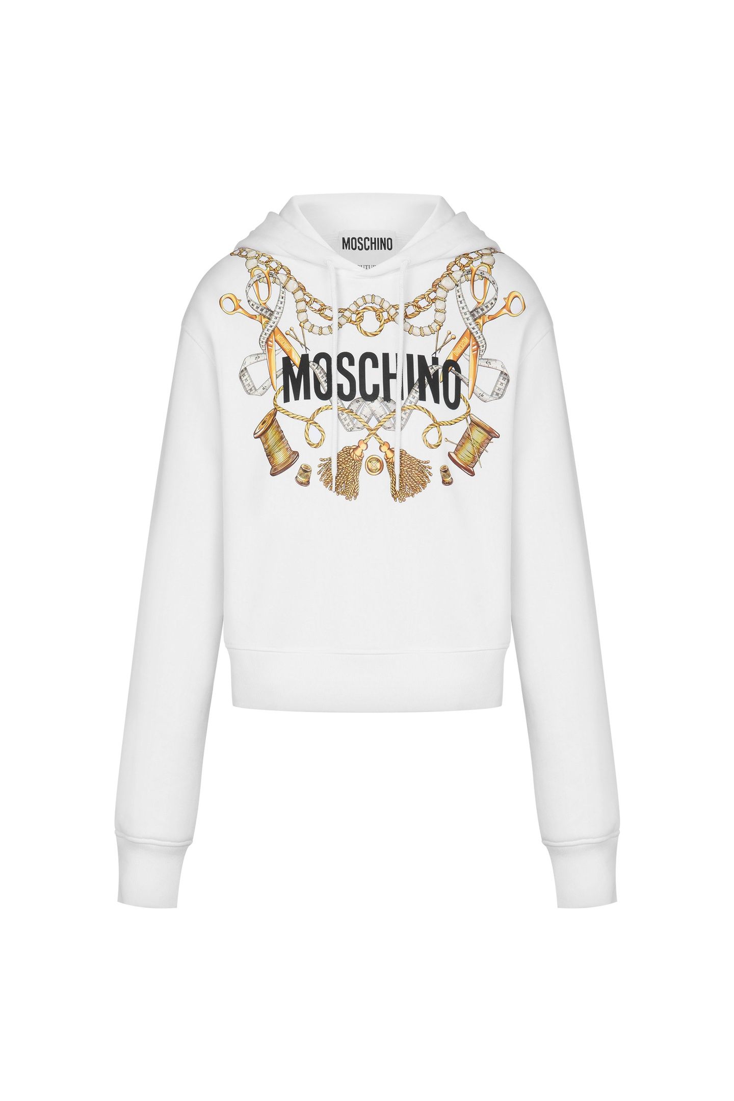 SARTORIAL PRINT HOODIE WHITE 3