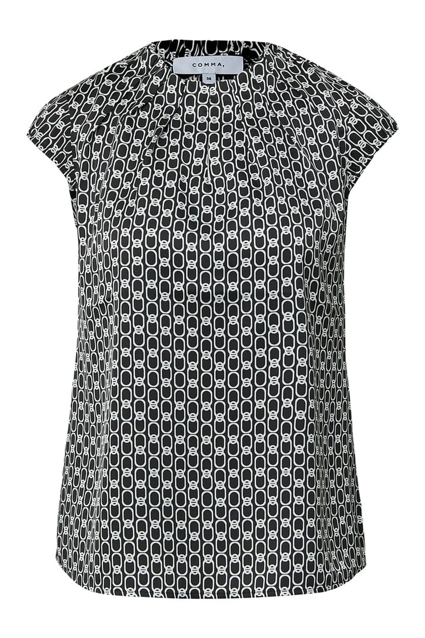 COMMA BLOUSES BLACK 4