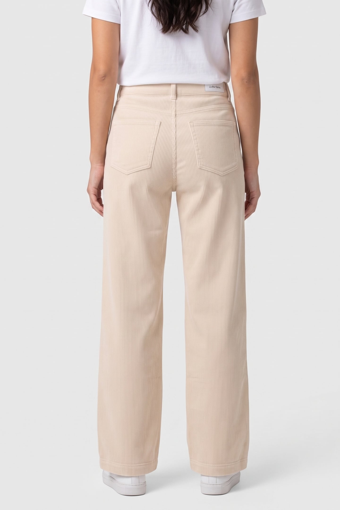 ES BECCA CORD TROUSERS BEIGE 2