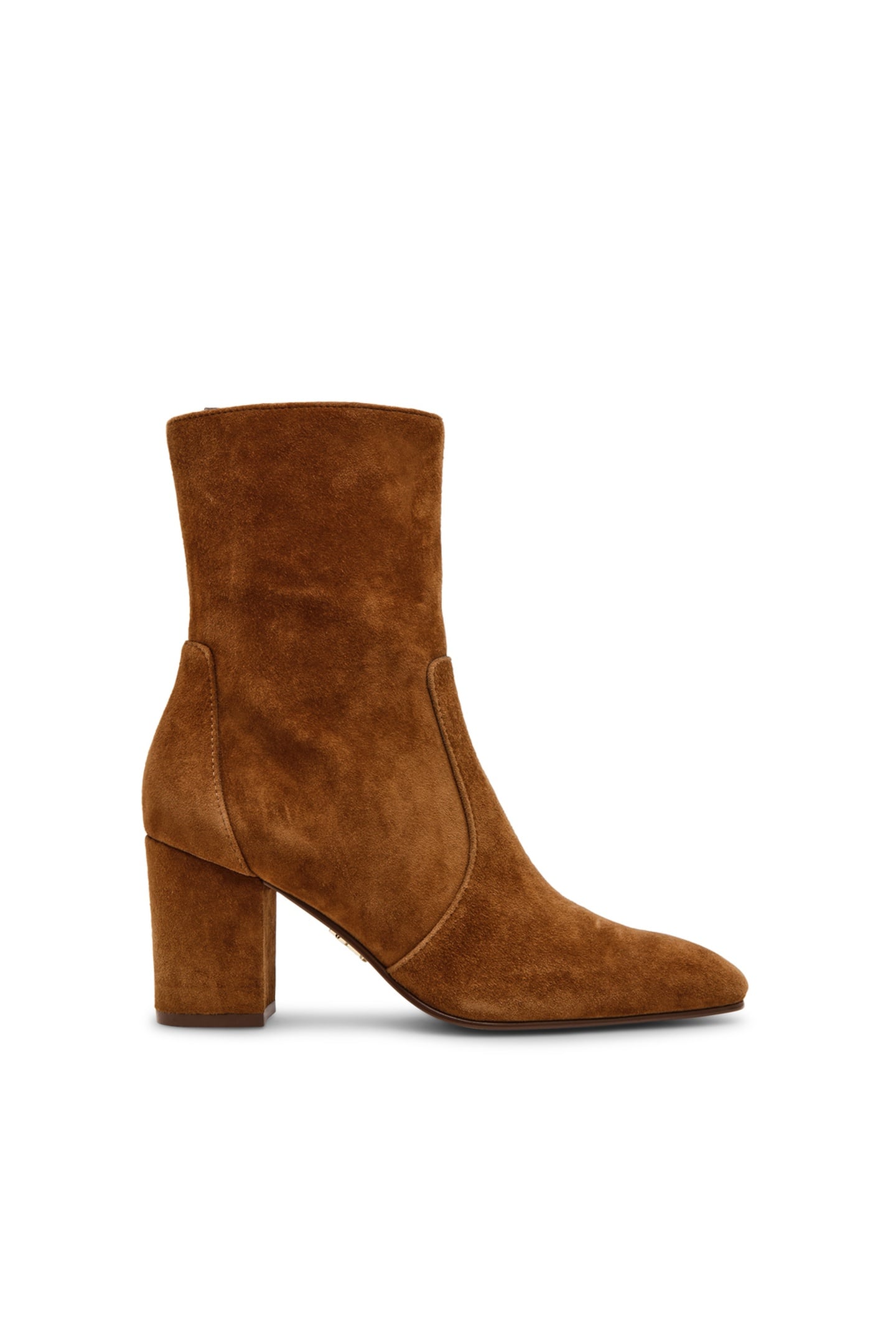 CROSSBAR BOOTIES CHESTNUT SUEDE 1