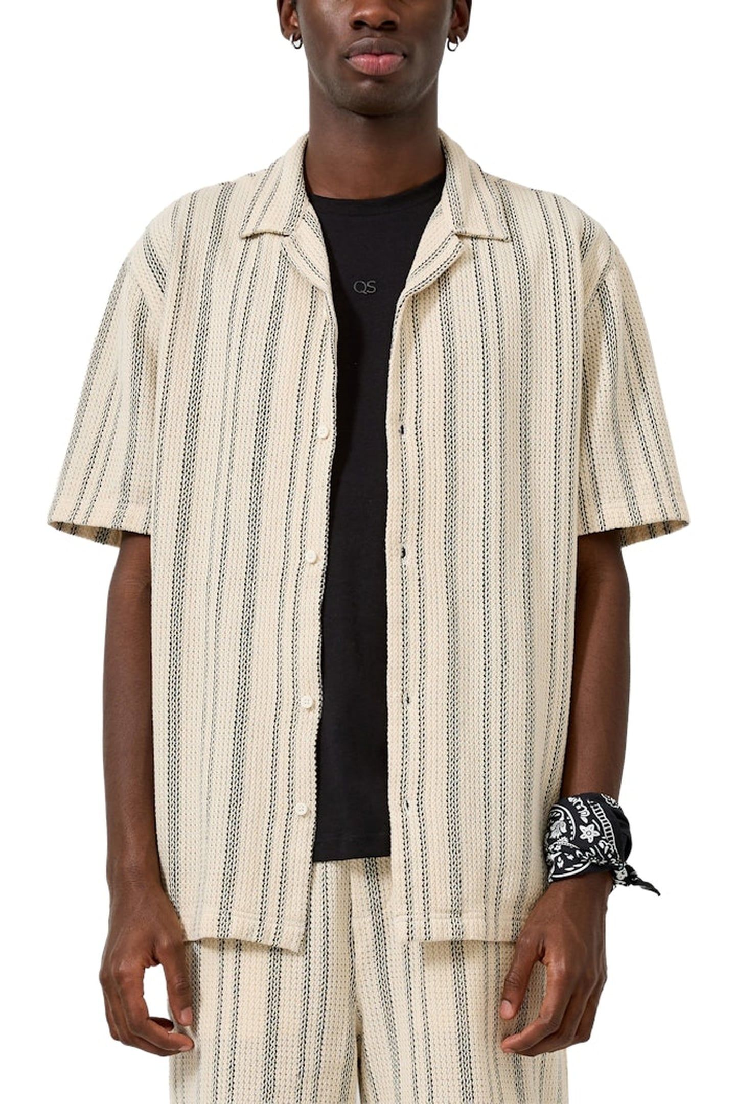S.OLIVER-QS SHIRTS OFFWHITE 1