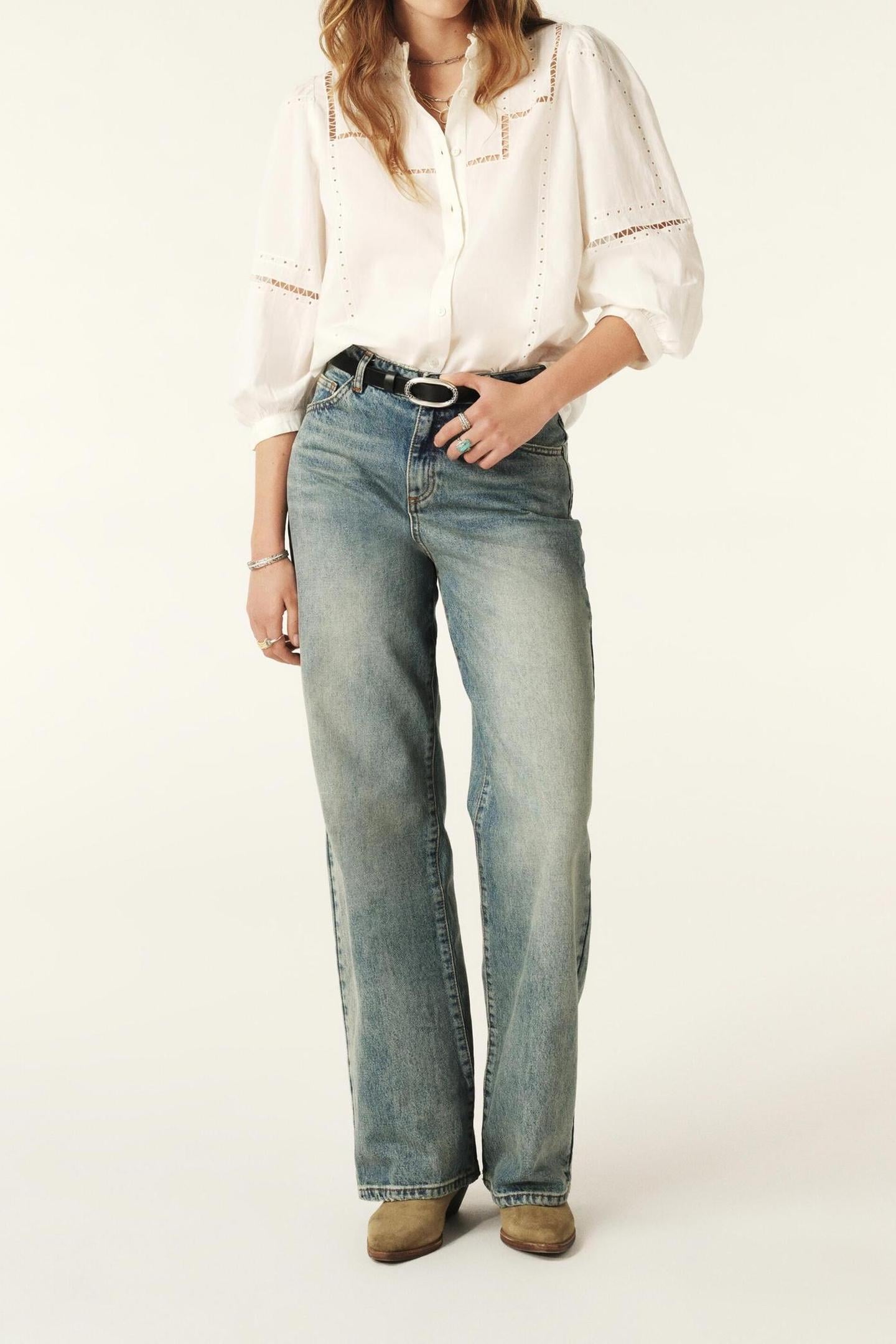 LONG SLEEVES SHIRT ECRU 3