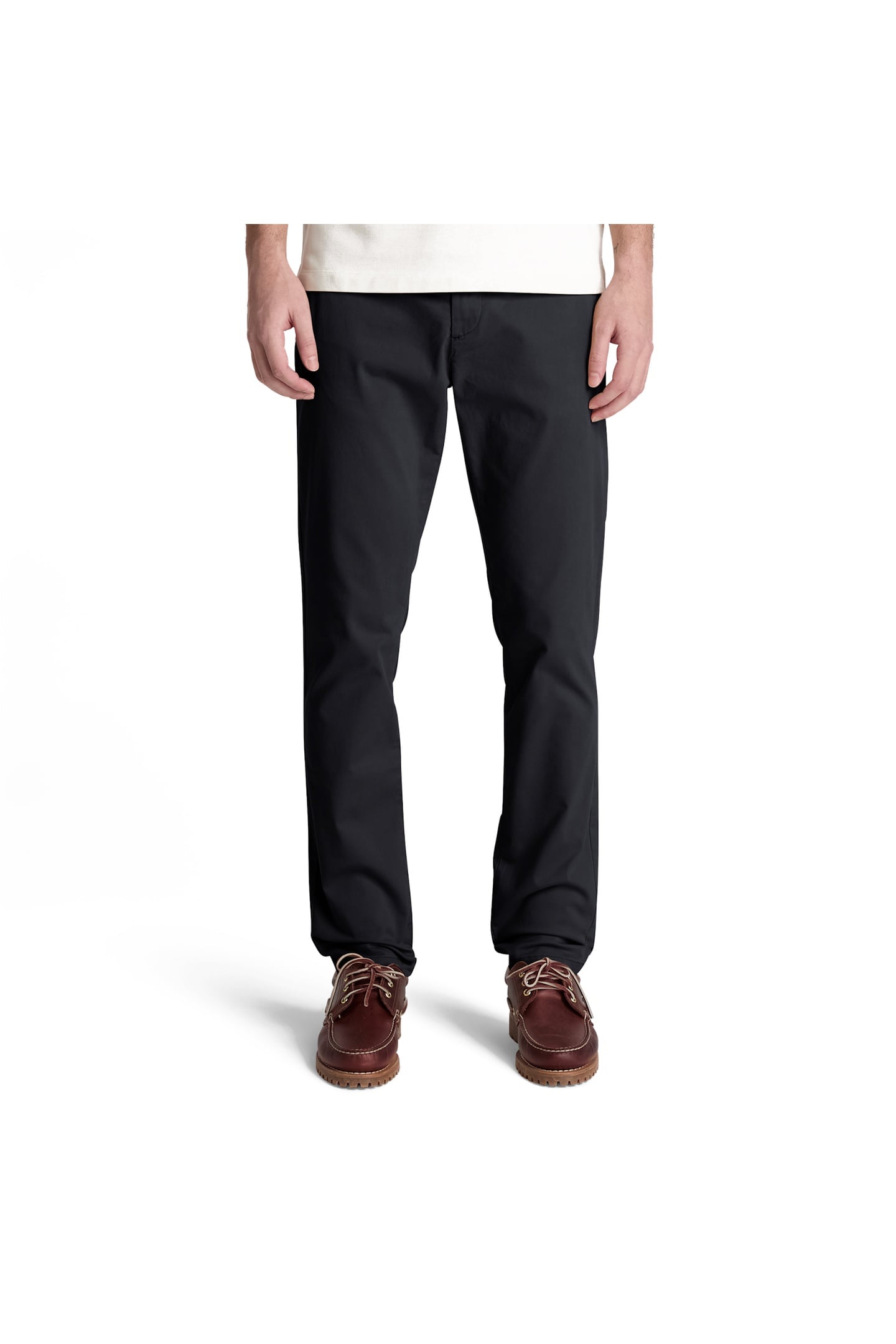 TOPSFIELD TWILL CHINO PANTS SLIM BLACK 2