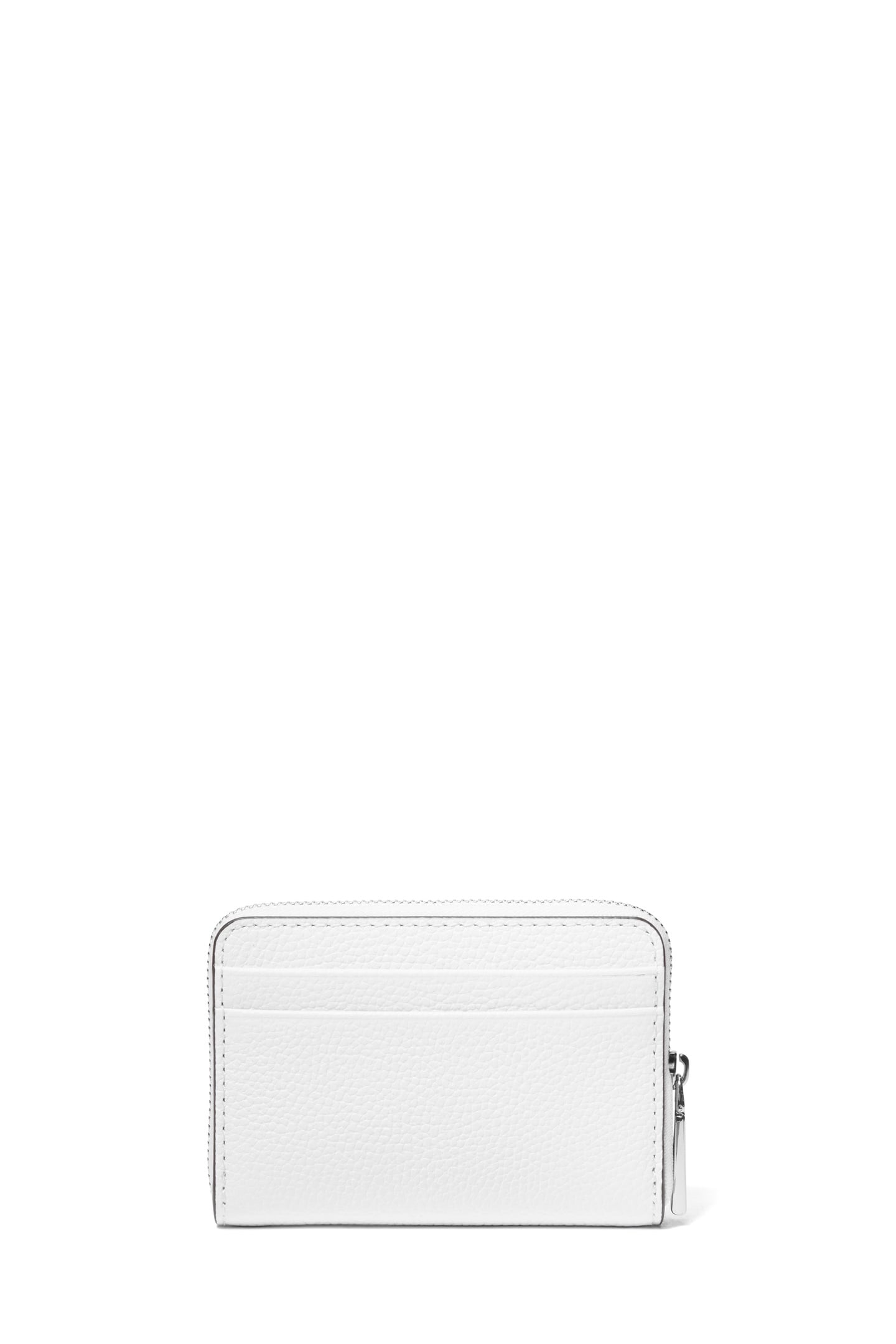 SMALL ZIP AROUND COIN CARD CASE OPTIC WHITE 2