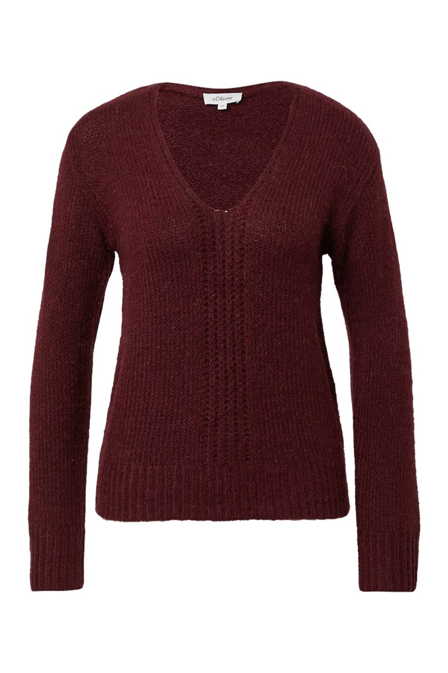 S.OLIVER PULLOVER BURGUNDY 4