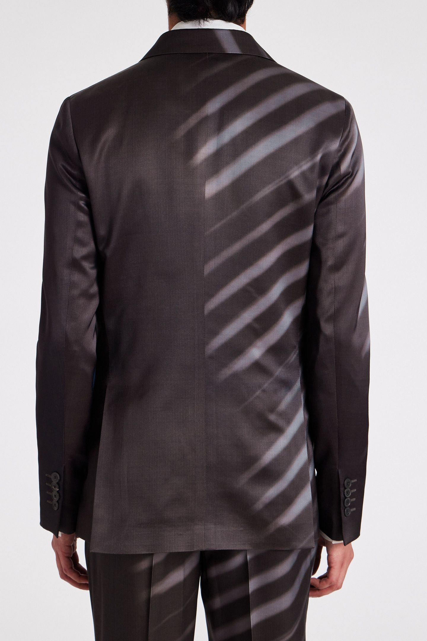 MENS 2 BTN JACKET SMOKE 2