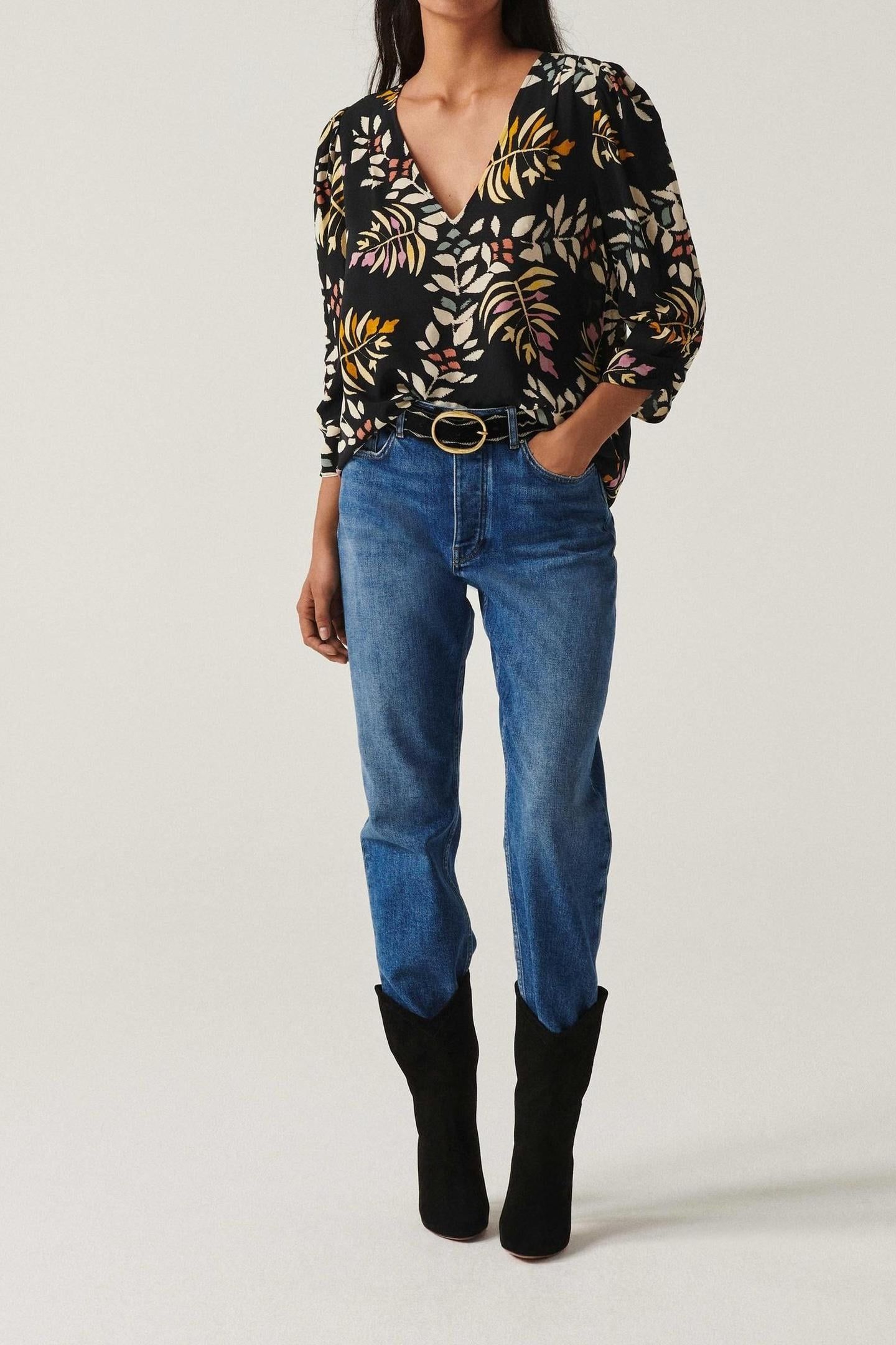 SHORT SLEEVES TOP BLACK 1