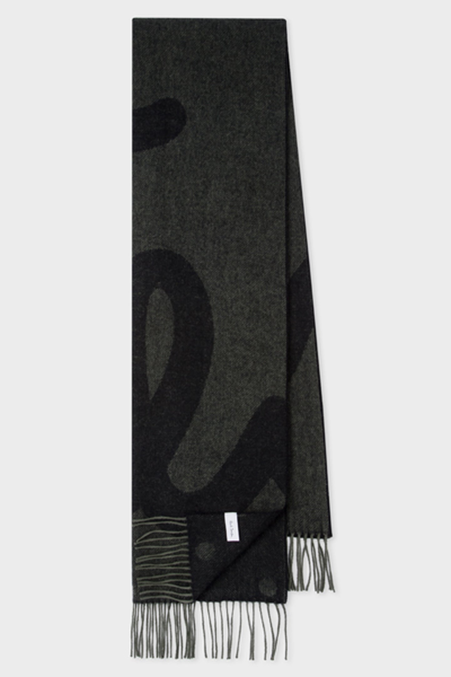 MEN SCARF PAULS LOGO BOTTLE GREEN 3