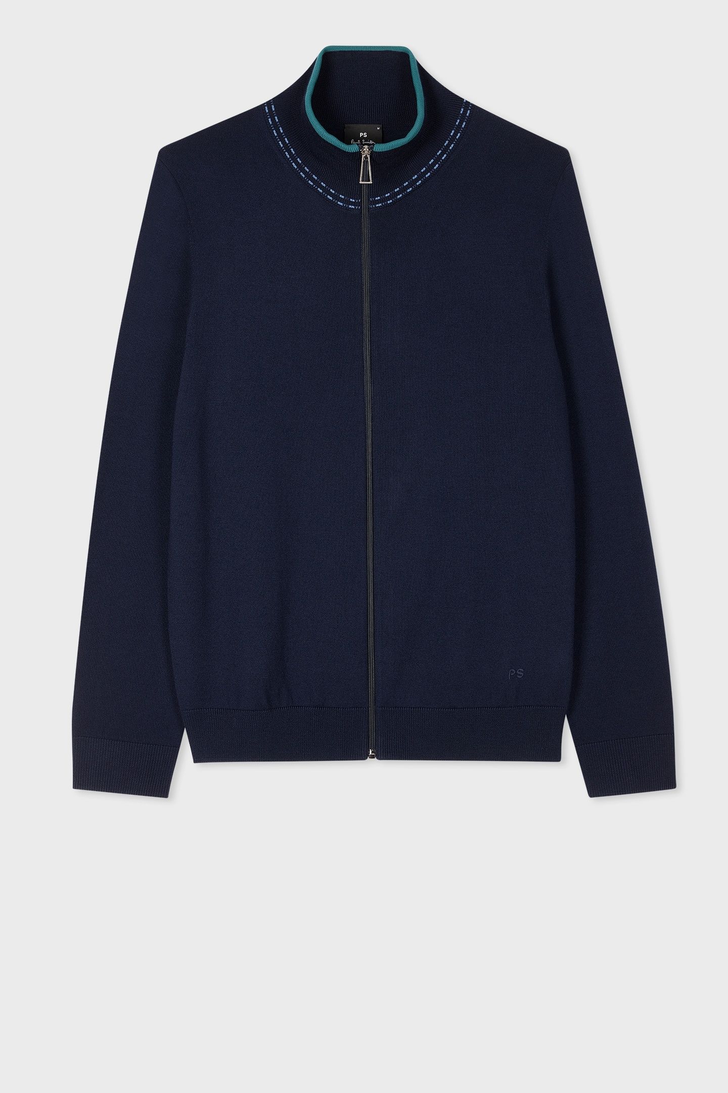 MENS CARDIGAN ZIP THRU INKY_BLUE 4
