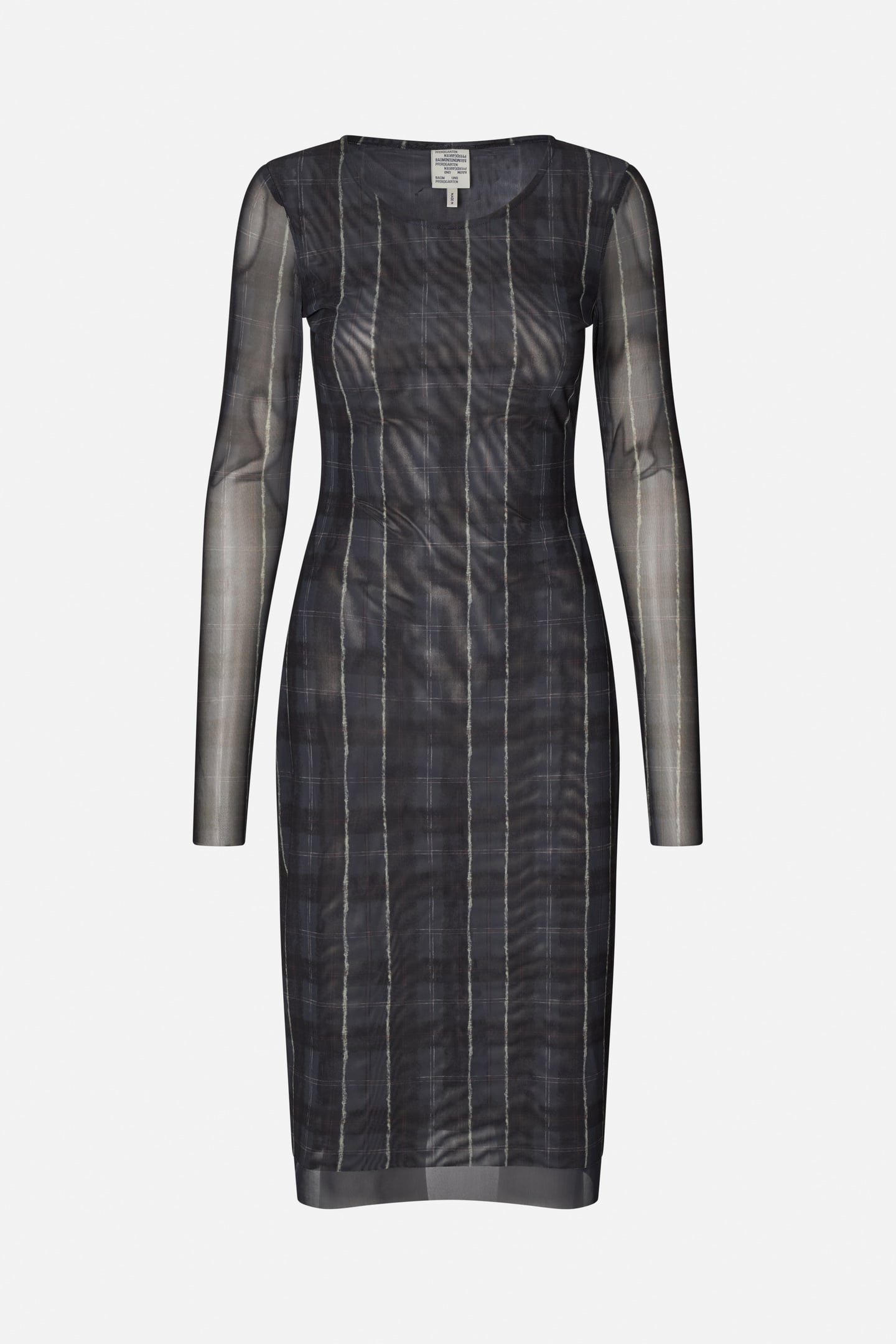 JOLANDI DRESS NAVY CHECK 3