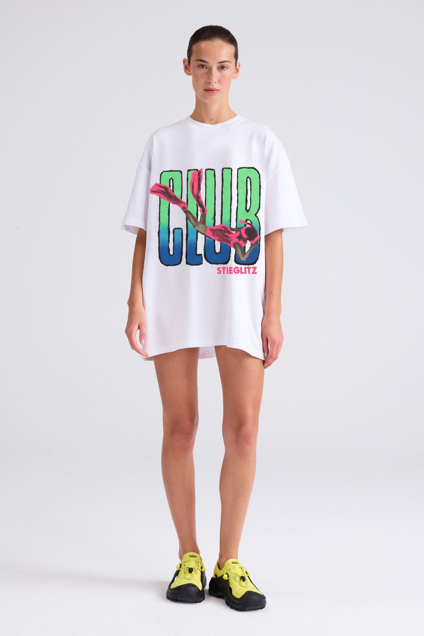 MARTINE OVERSIZED T-SHIRT WHITE 1