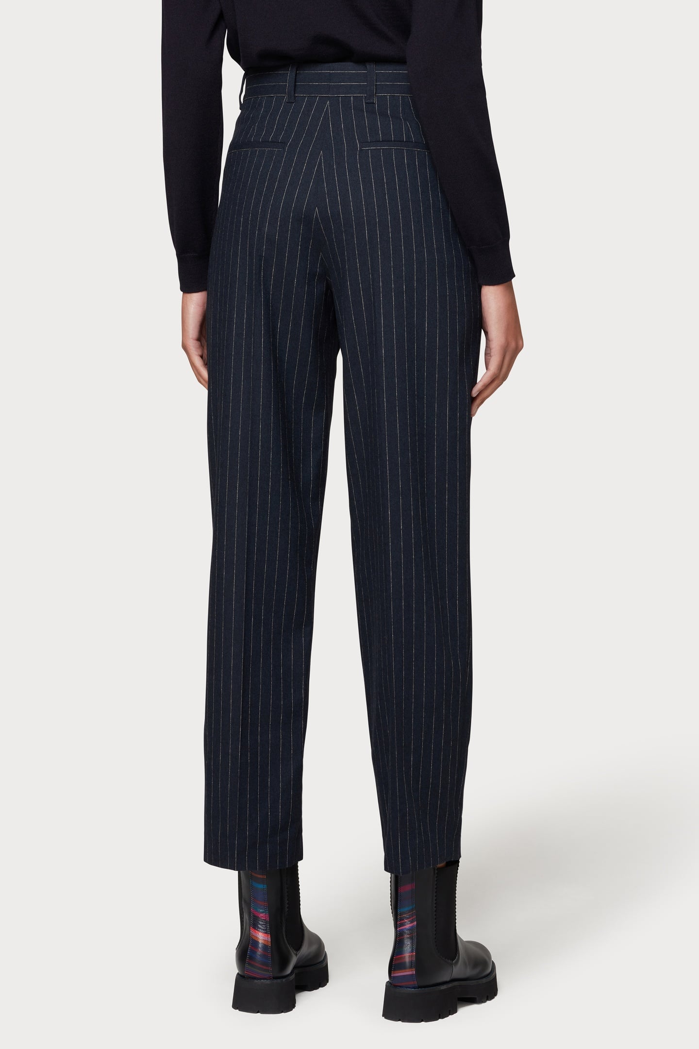 WOMENS TROUSERS VERY DARK NAVY 2