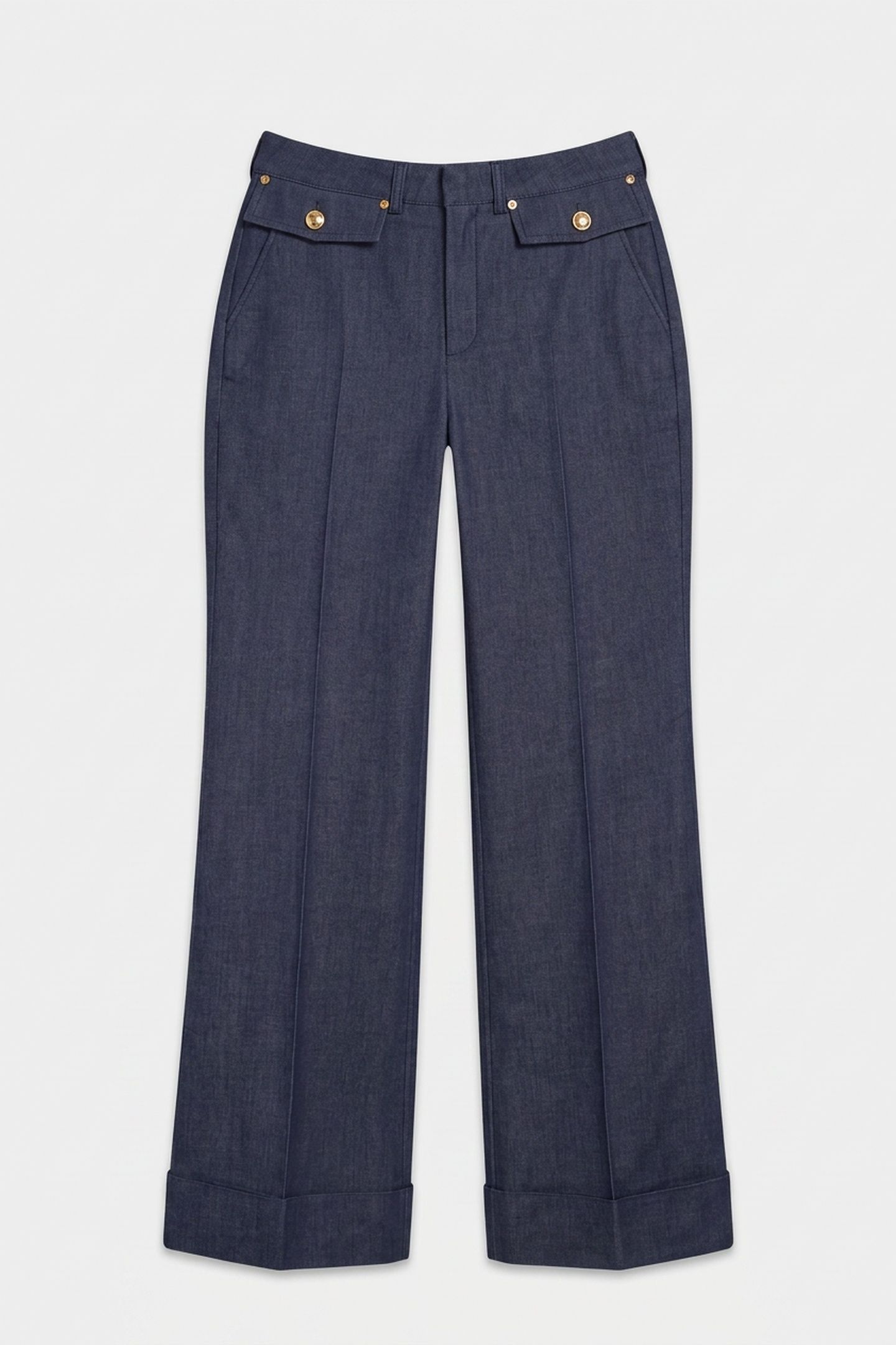 FLAP POCKET FLARE 70 DARK WASH 3
