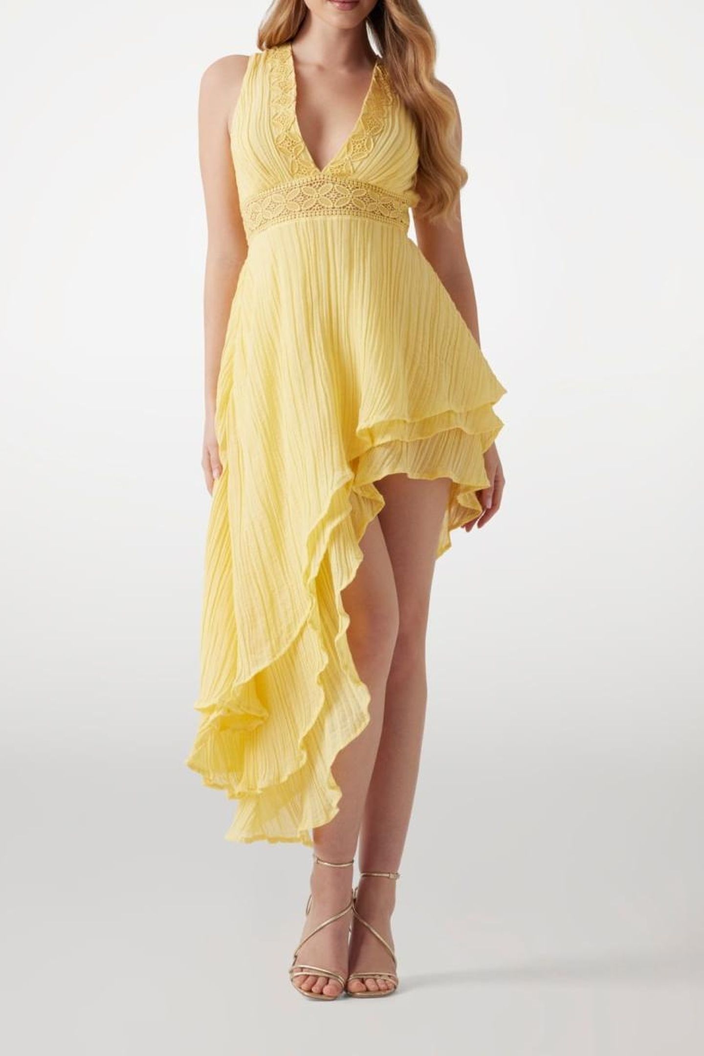SL DANNY DRESS RAISE SUN YELLOW 3