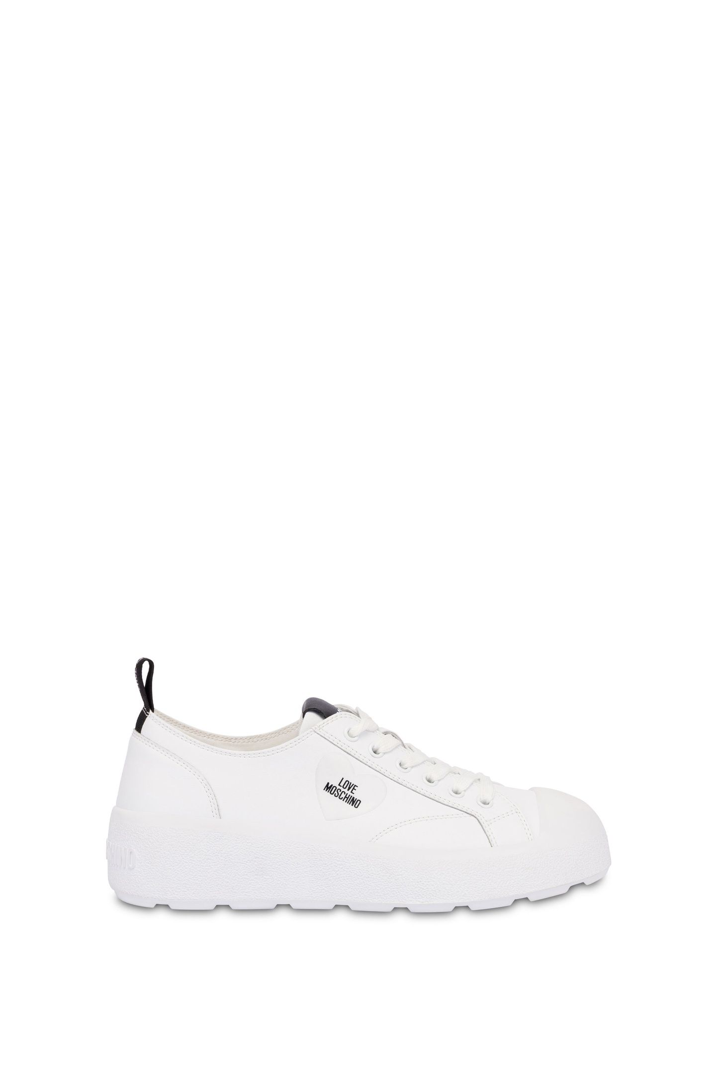 CALFSKIN SNEAKERS WHITE 1