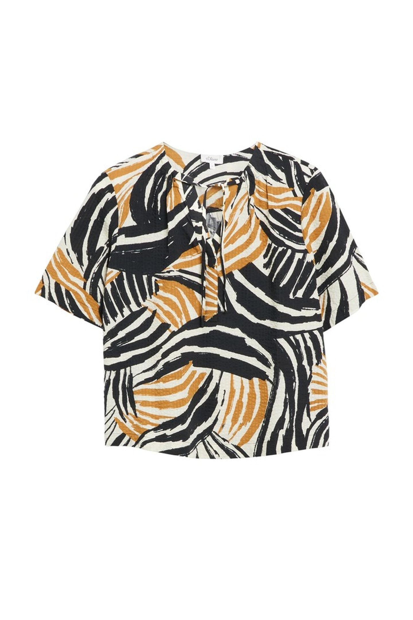 S.OLIVER BLOUSES BROWN 4