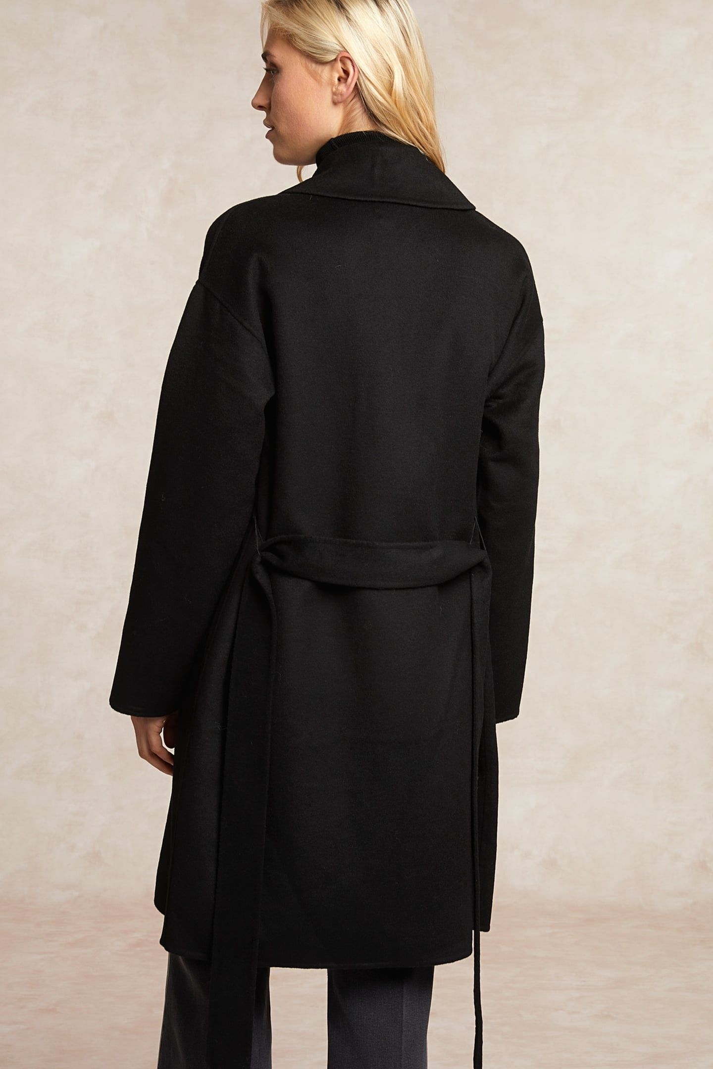 CLASSIC WOOLEN COAT BLACK 2