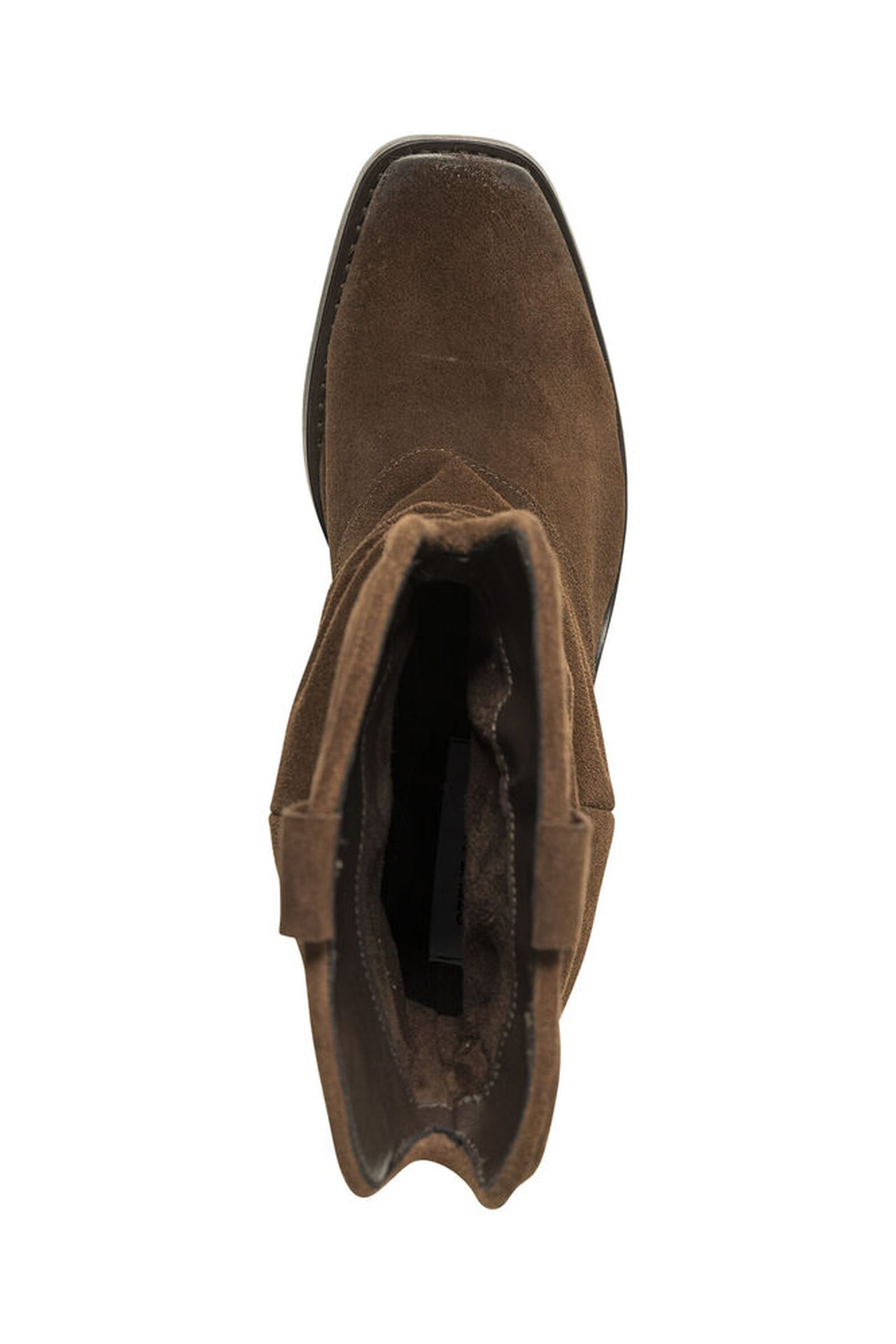 QIANA BOOTIES DARK BROWN SUEDE 5