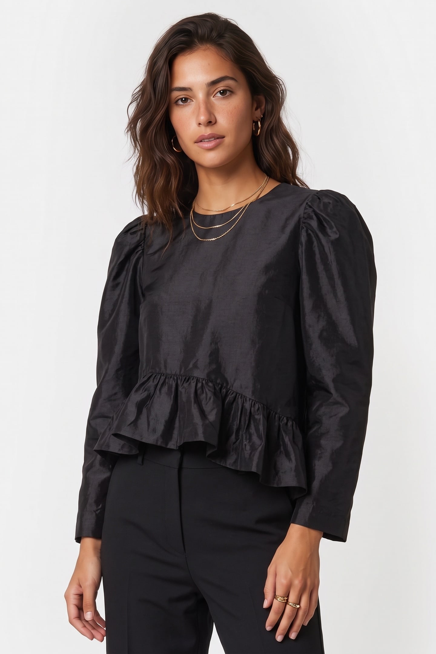 PA ADJIA BLOUSE BLACK 1