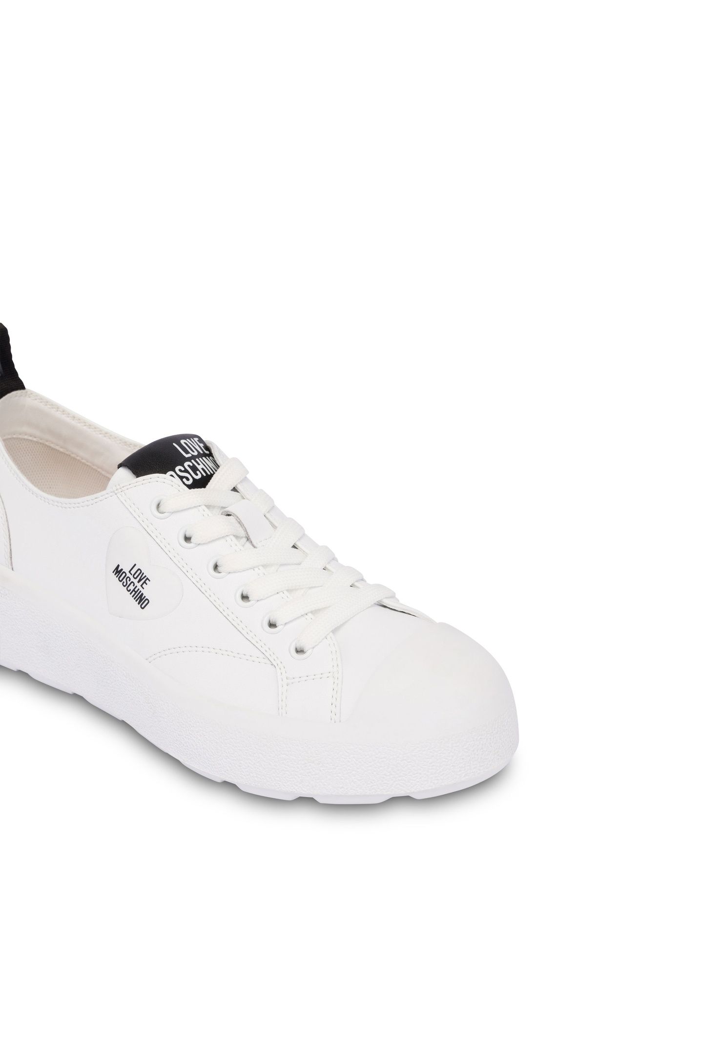 CALFSKIN SNEAKERS WHITE 3