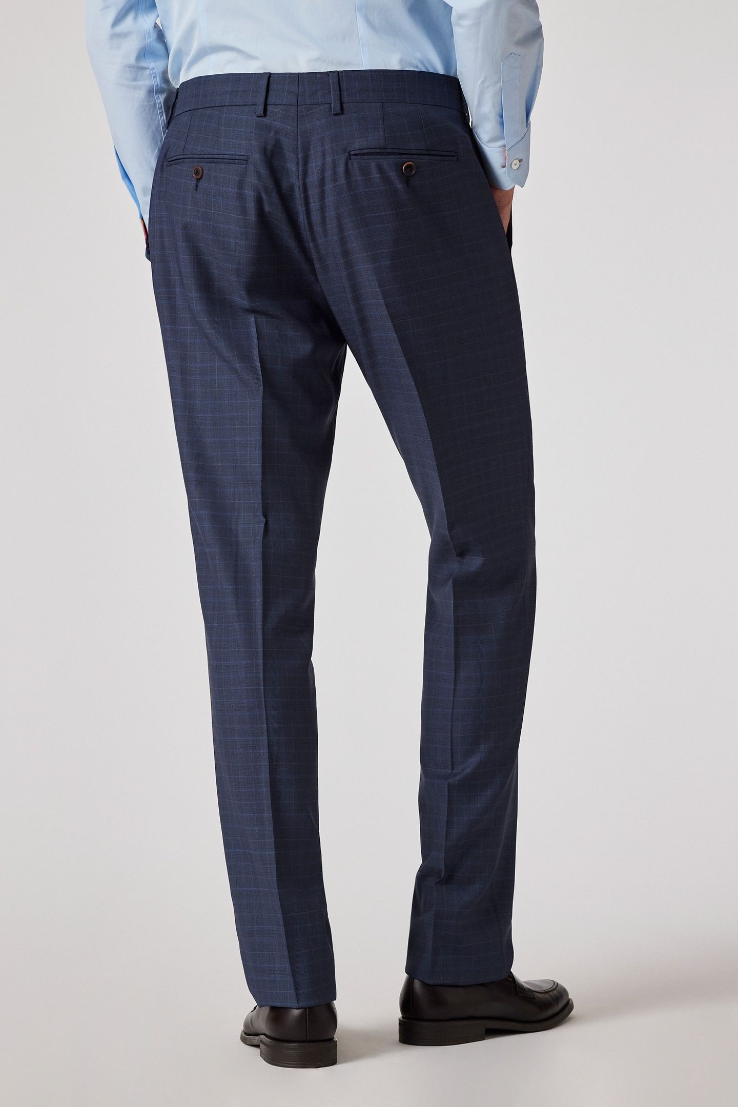 MENS 2 BUTTON SUIT INKY BLUE 5
