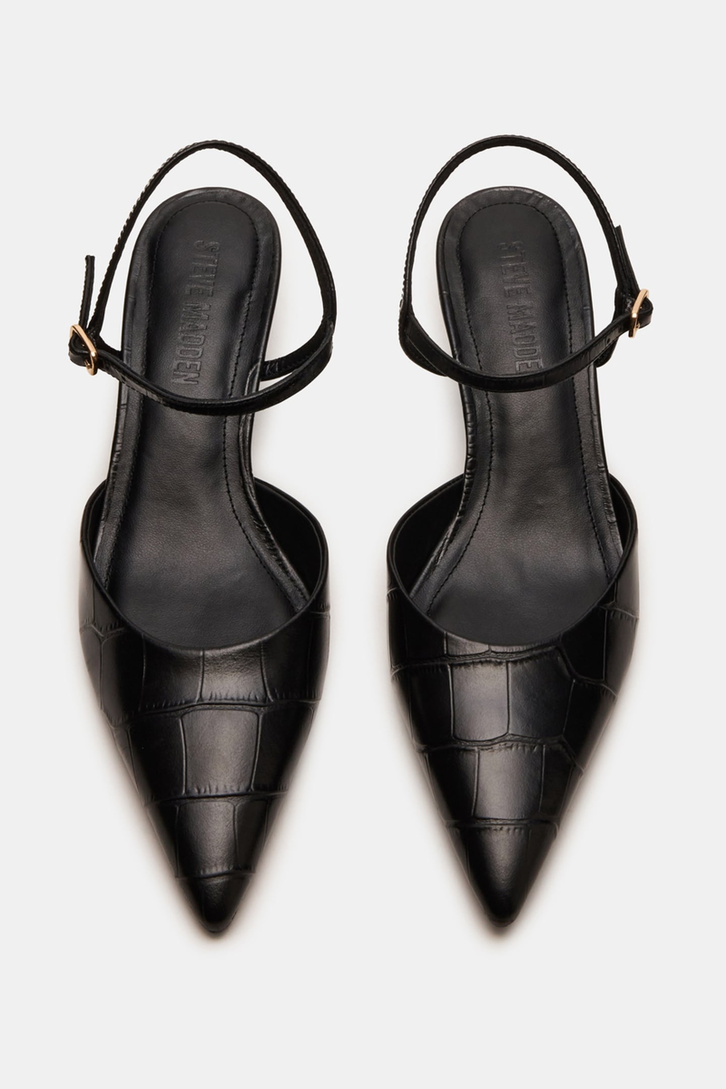 ADELAIDE PUMPS BLACK CROCO 4
