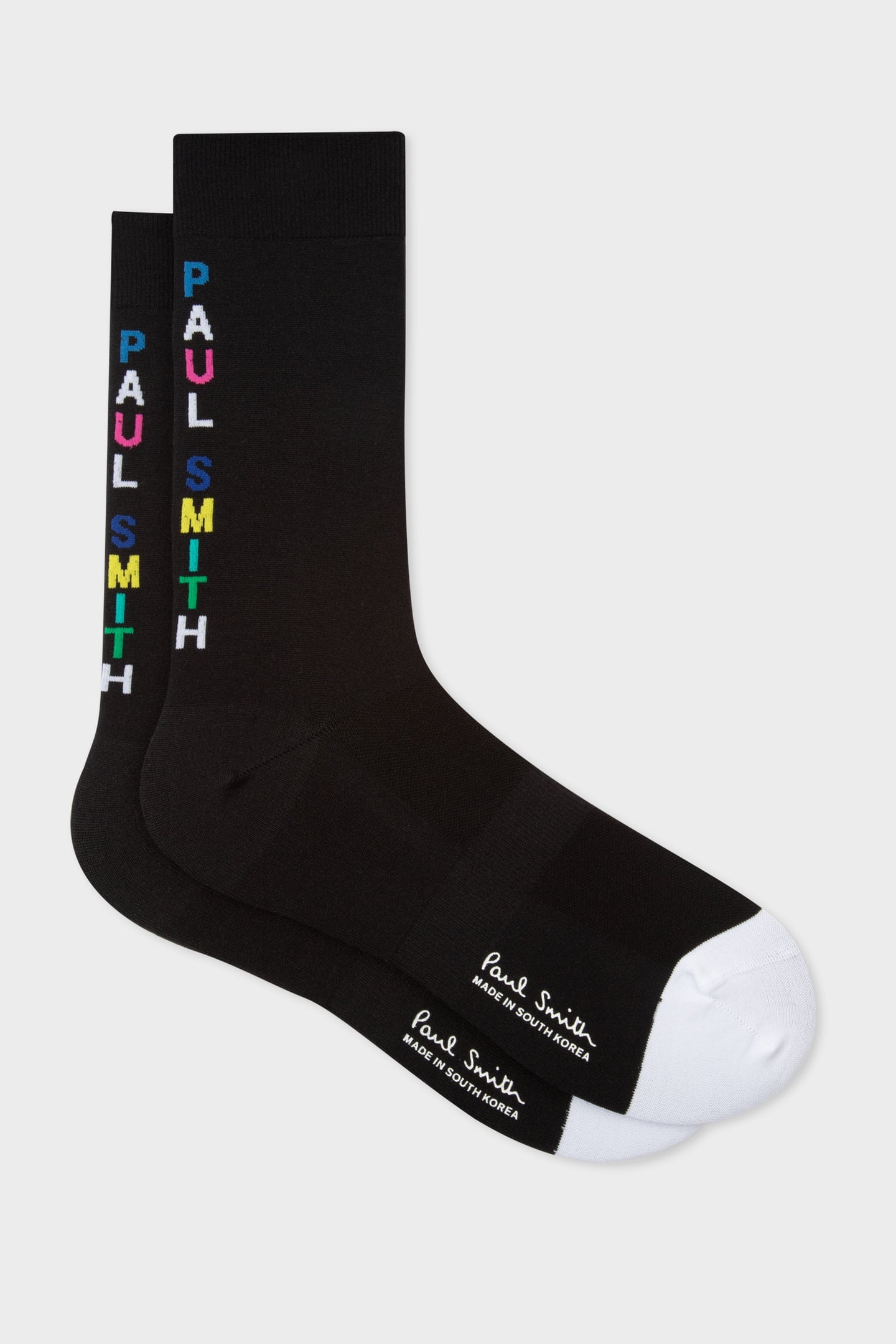 MEN SOCK CYCLE LGO BLACK 1