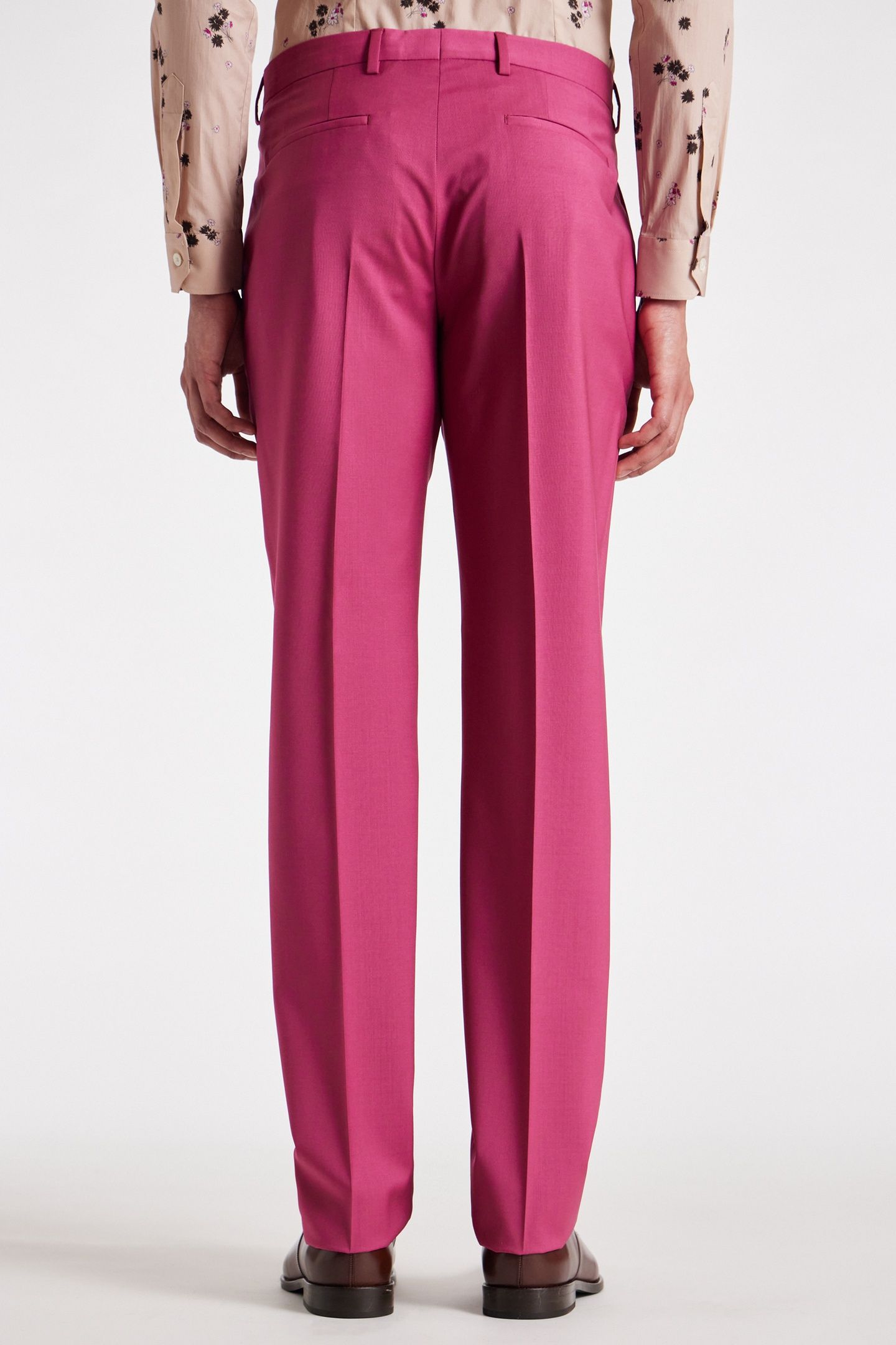 MENS SLIM FIT TROUSER FUCHSIA 2