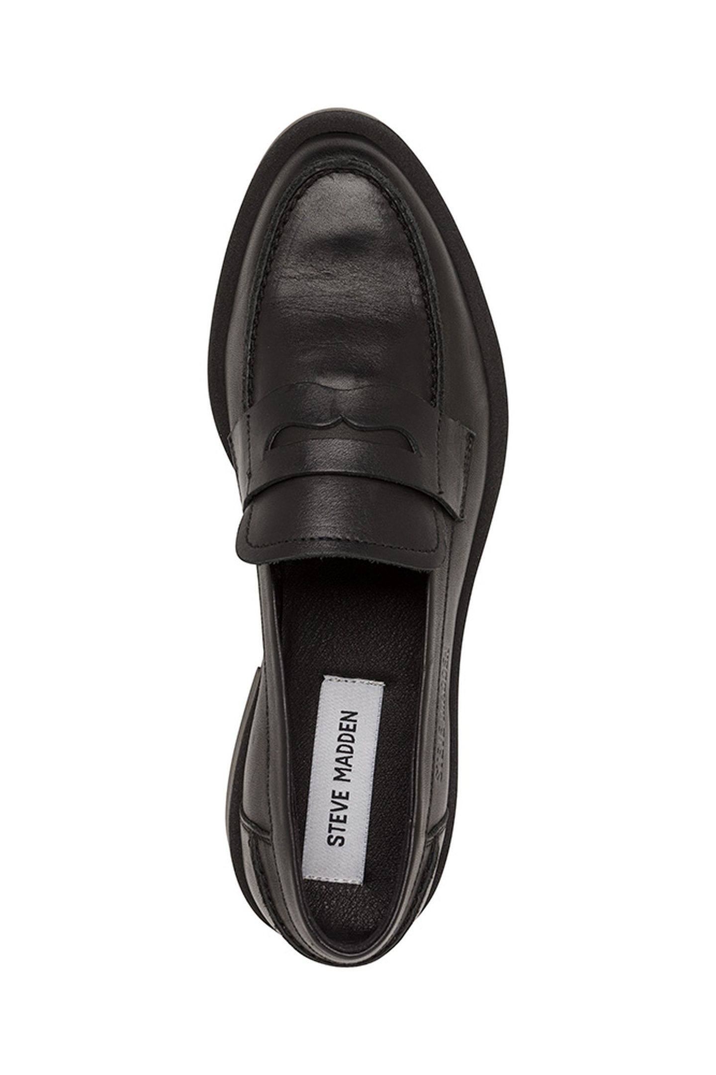 MARINA FLAT SHOES BLACK LEATHER 5