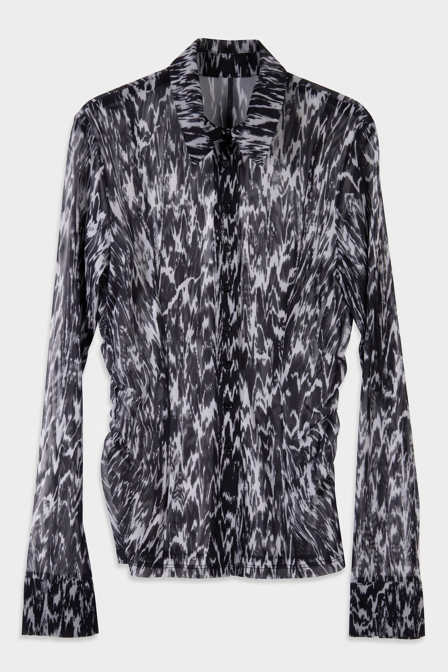 ST EFFIE AOP SHIRT BLACK 3